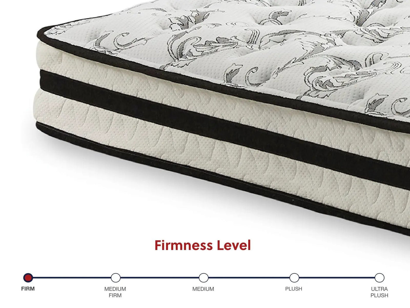 8 Inch Chime Innerspring - Firm Mattress by Unique Piece Furniture
