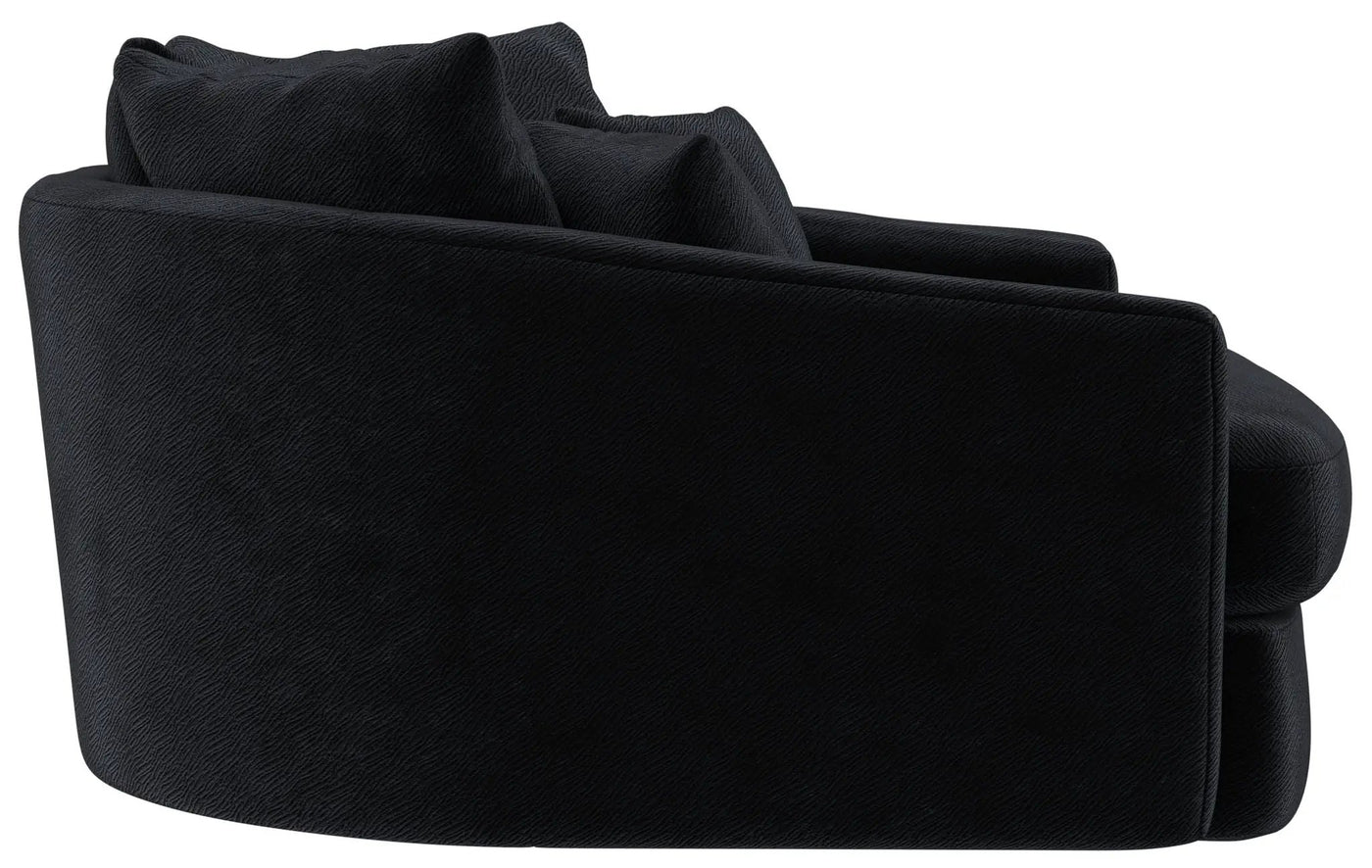 Matty - Round Accent Cuddle Chaise by Unique Piece Furniture