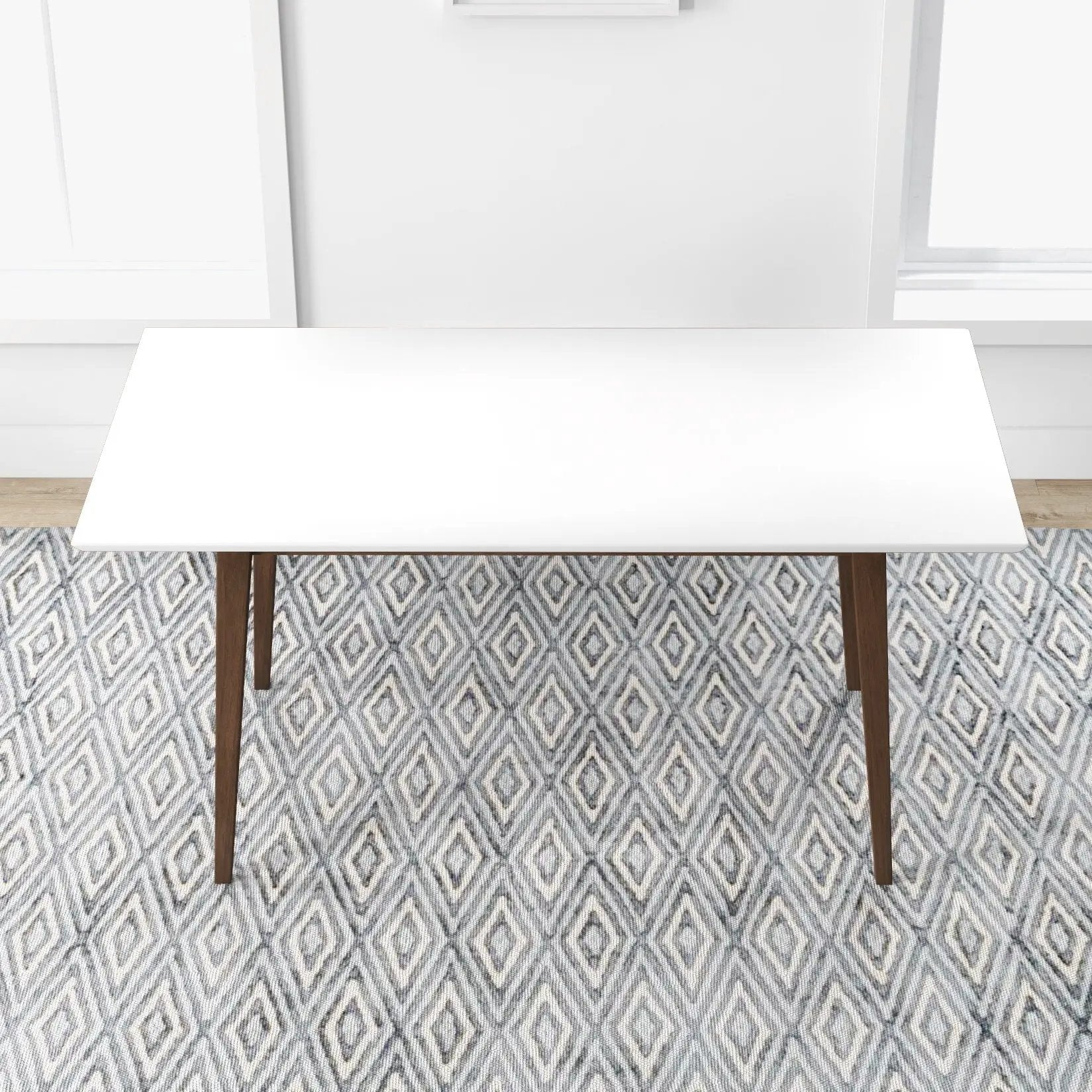 Mary - Modern Style Rectangular Dining Kitchen Table by Unique Piece Furniture