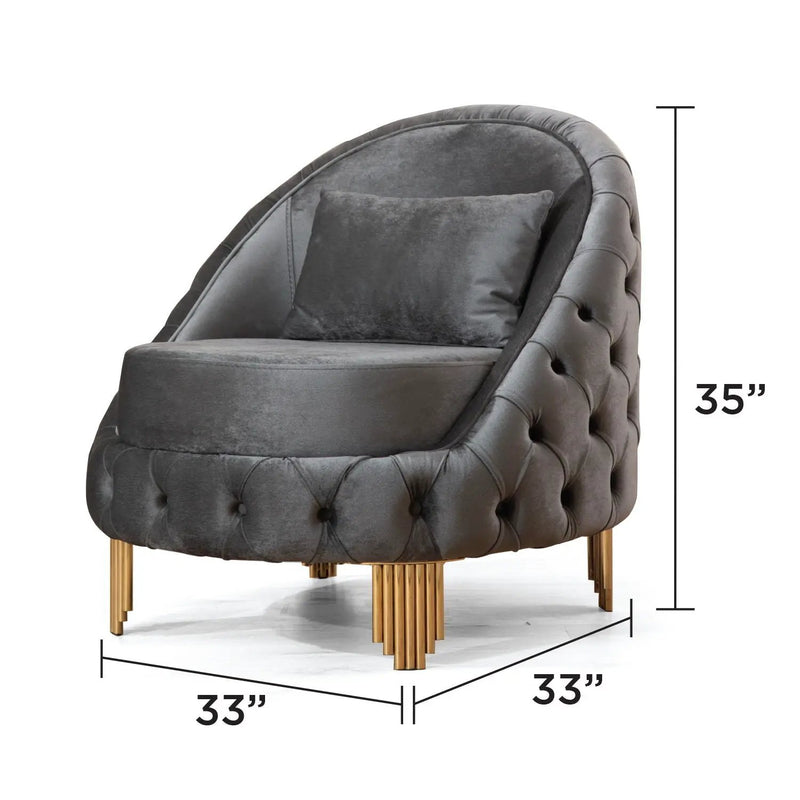 Vanessa - Accent Chair by HouseOfZazla