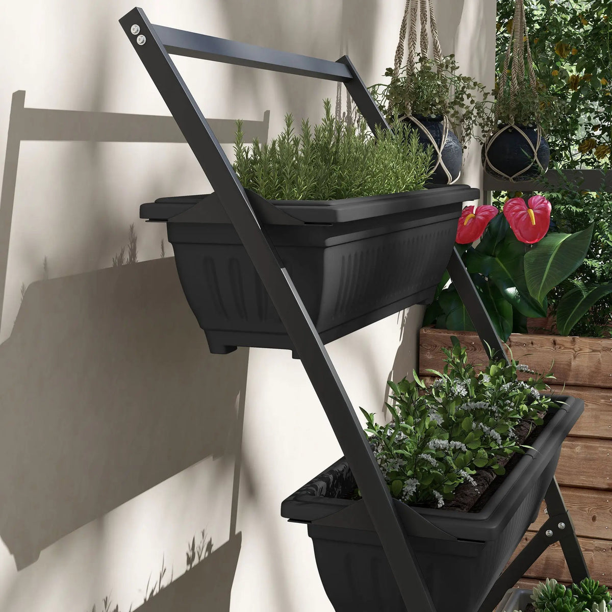 4-Tier Vertical Raised Garden Planter by HouseOfZazla
