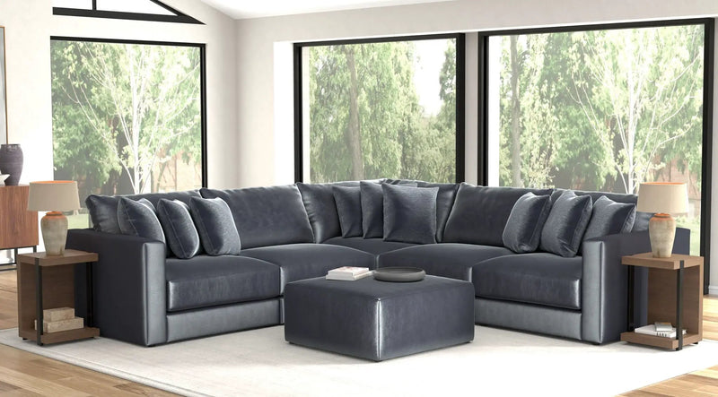 Remington - Modular Sofa And Cocktail Ottoman by Unique Piece Furniture