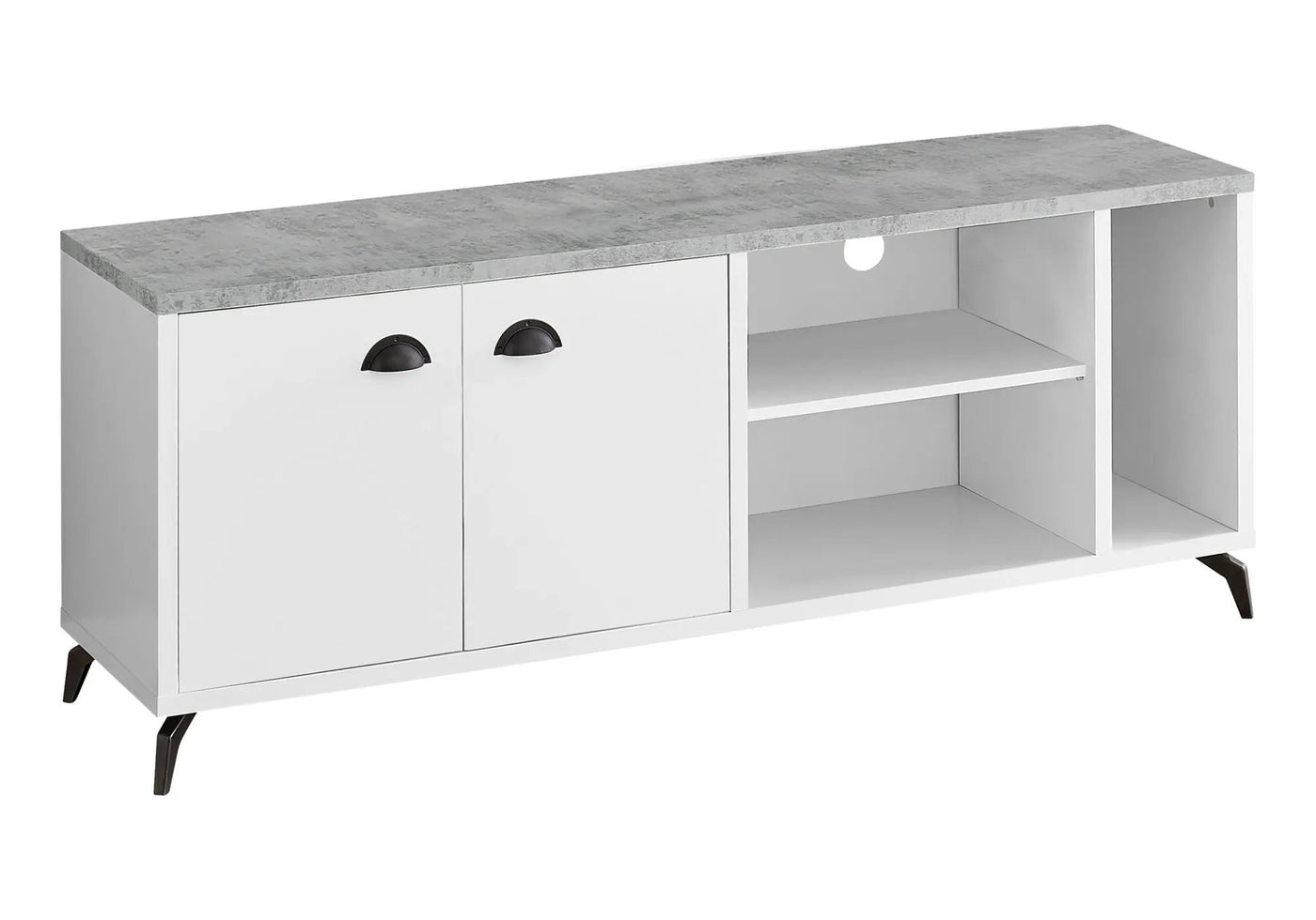 TV Stand, Console, Media Entertainment Center, Storage Cabinet, Contemporary & Modern by Unique Piece Furniture