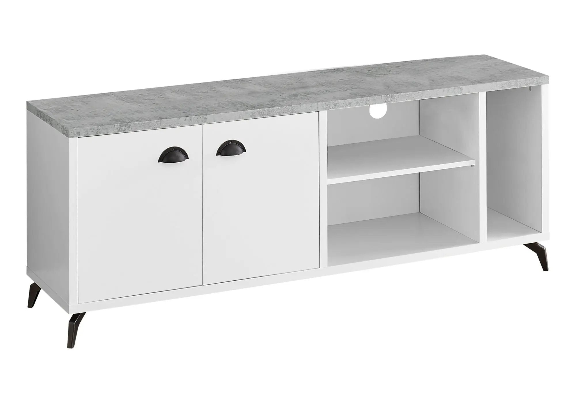 TV Stand, Console, Media Entertainment Center, Storage Cabinet, Contemporary & Modern by Unique Piece Furniture