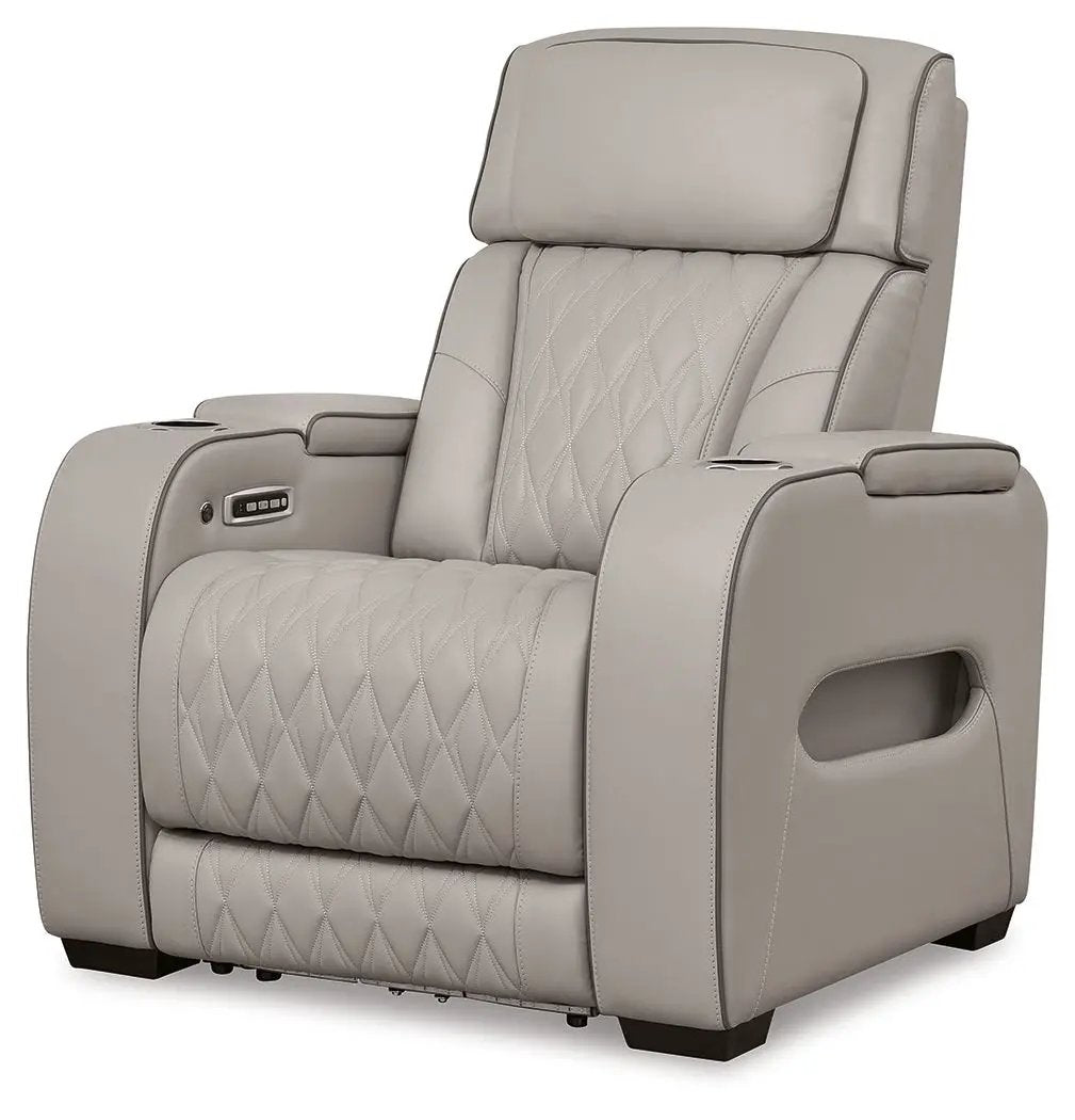 Boyington - Power Recliner/Adj Headrest by Unique Piece Furniture
