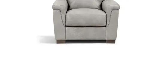 Cornelia - Leather Chair - Gray by Unique Piece Furniture