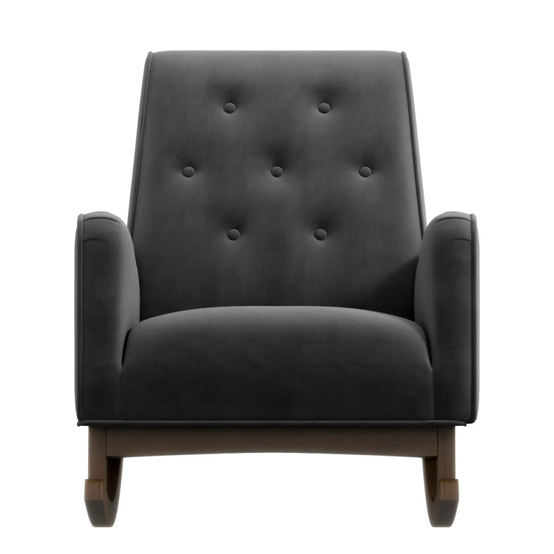 Demetrius - Mid-Century Modern Rocking Chair by HouseOfZazla