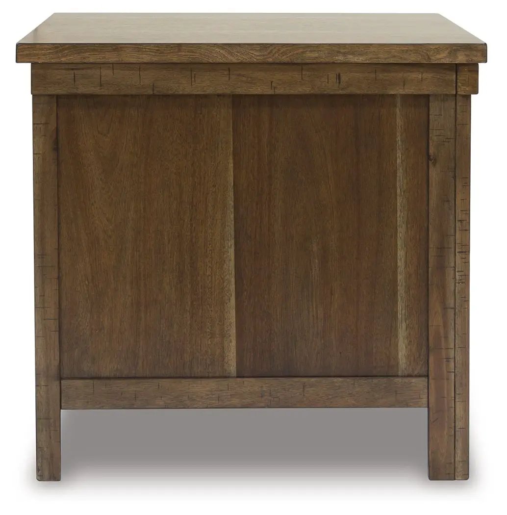 Moriville - Rectangular End Table - Grayish Brown by Unique Piece Furniture