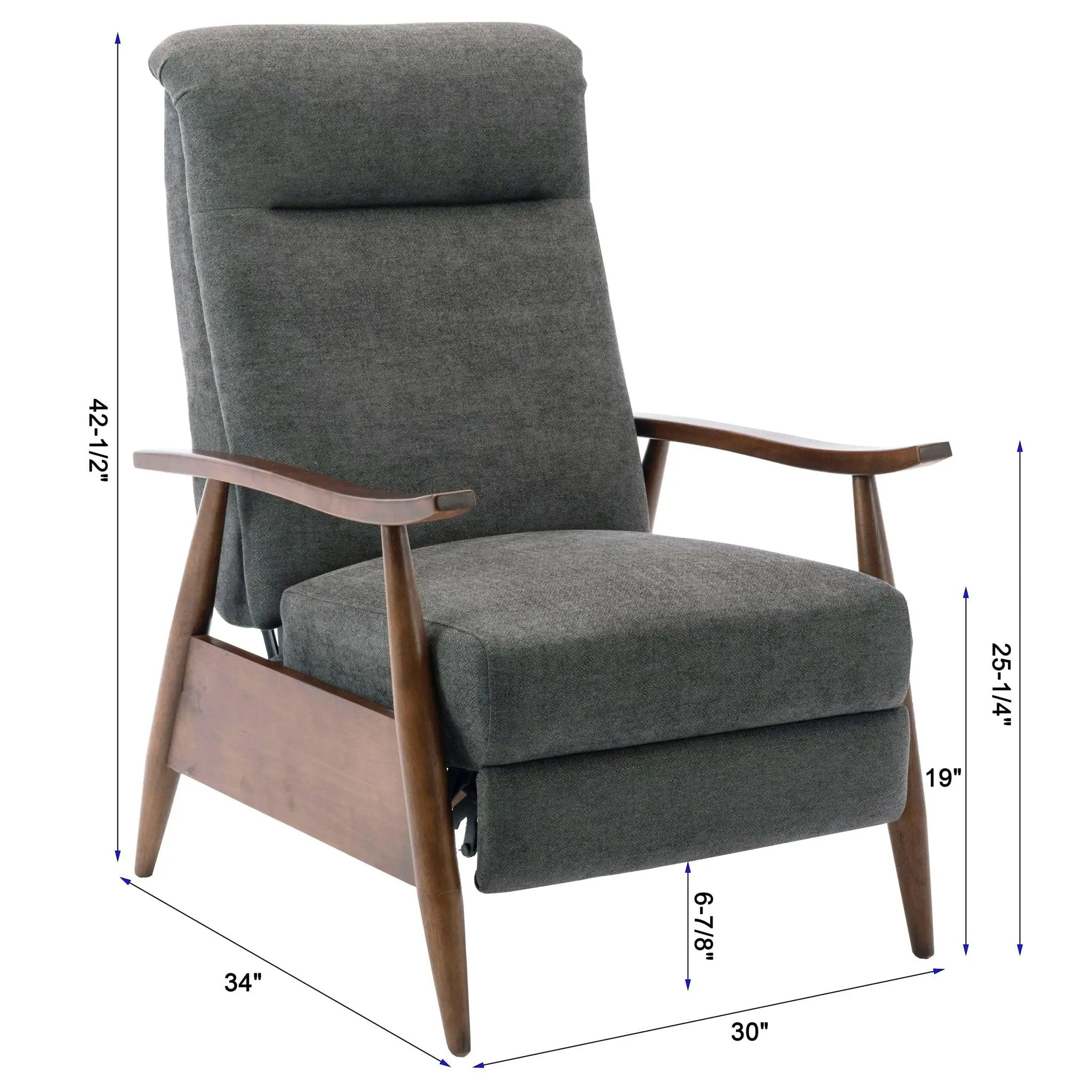 Sarasota - Arm Push Back Recliner by Unique Piece Furniture