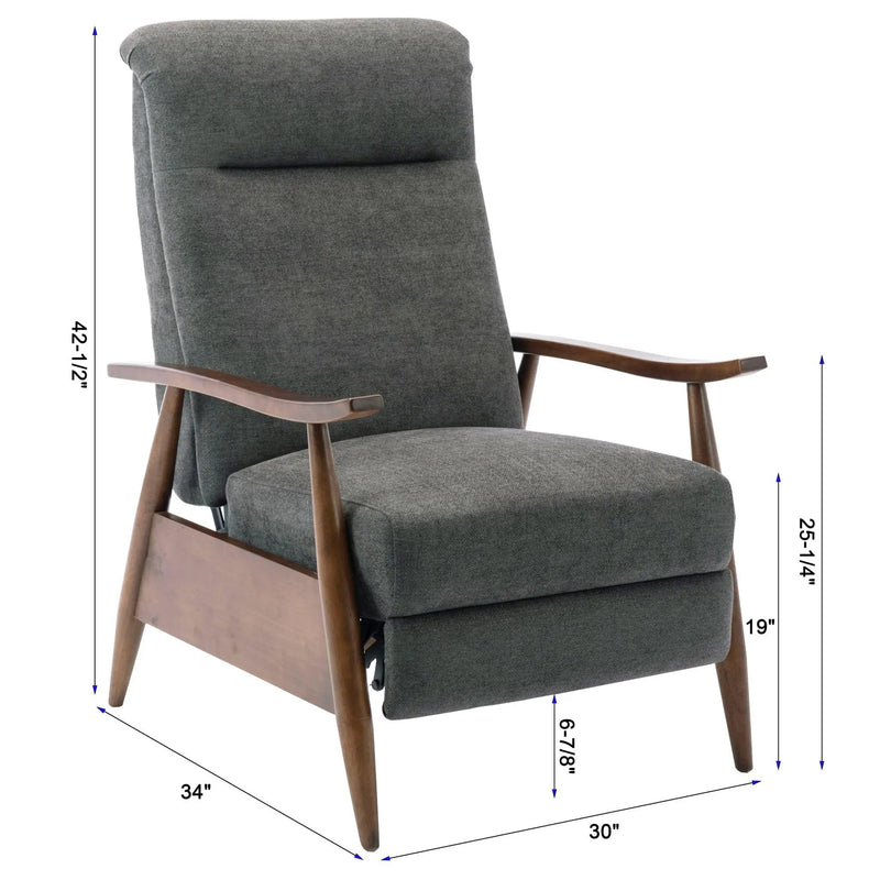 Sarasota - Arm Push Back Recliner by Unique Piece Furniture