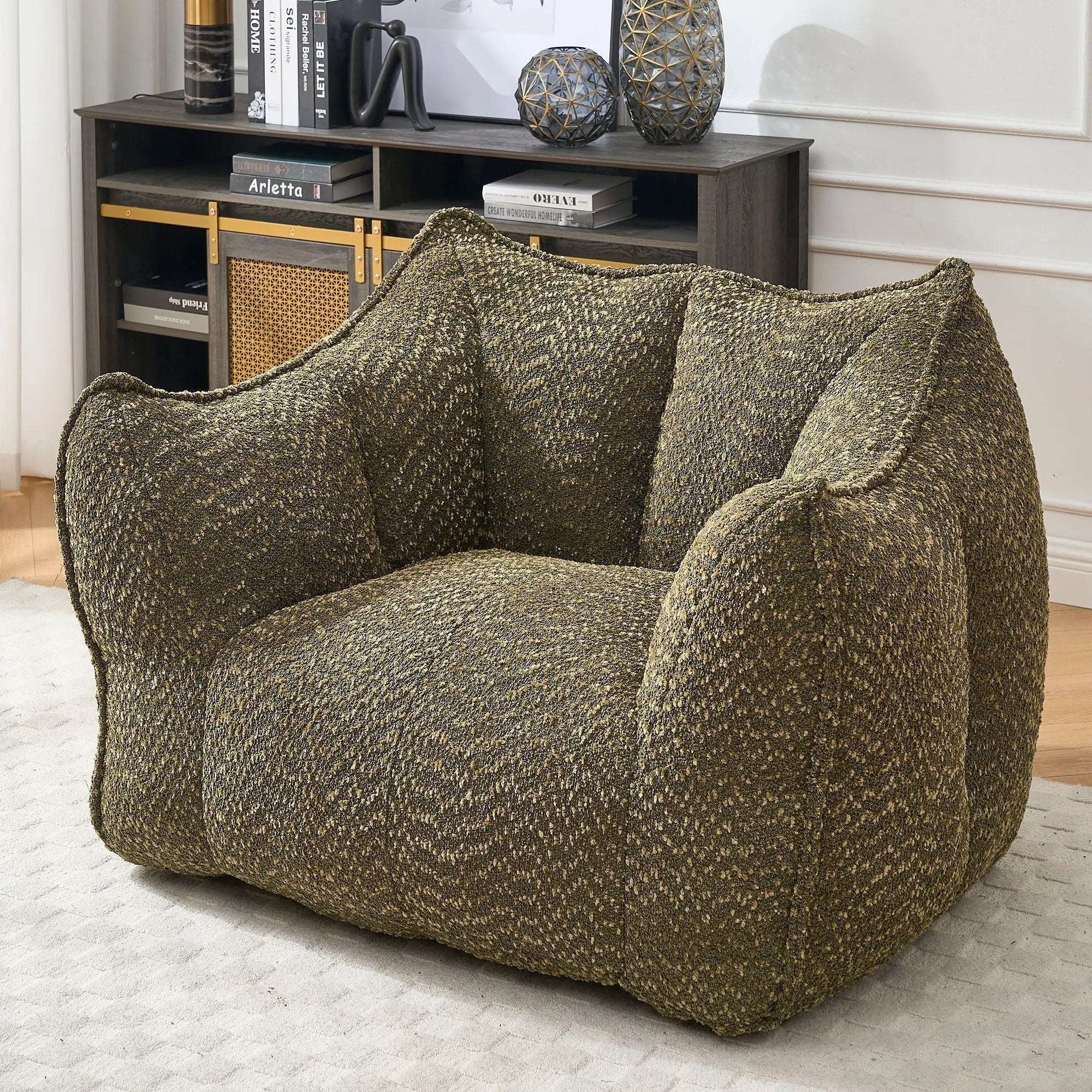 Comfortable Sofa Chairs With Highly Resilient Foam For Living Rooms And Bedrooms by Unique Piece Furniture