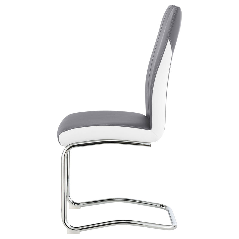 Jernigan - Upholstered Dining Side Chair (Set of 4) - Gray