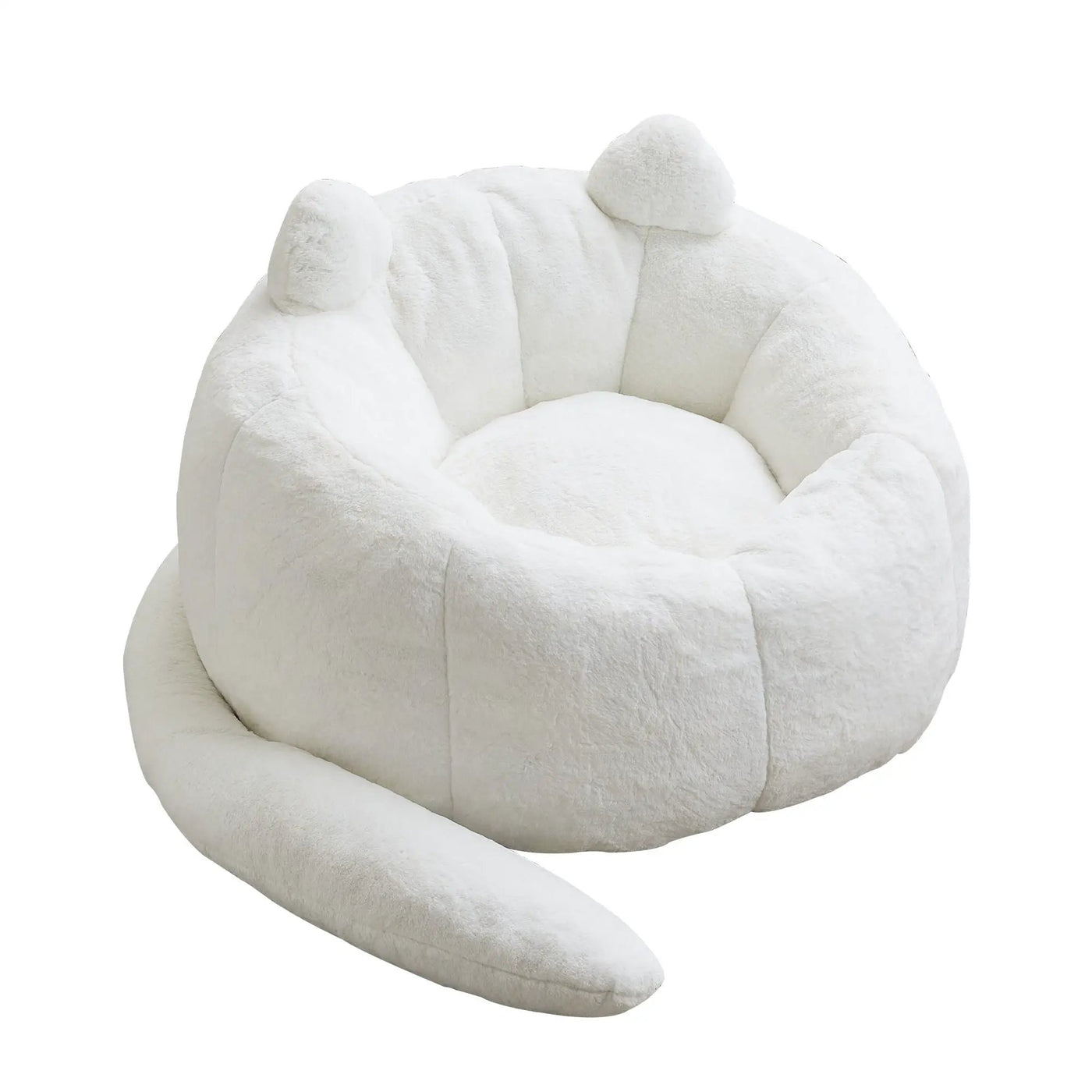 Cat Shaped Bean Bag Sofa With Long Tail by HouseOfZazla