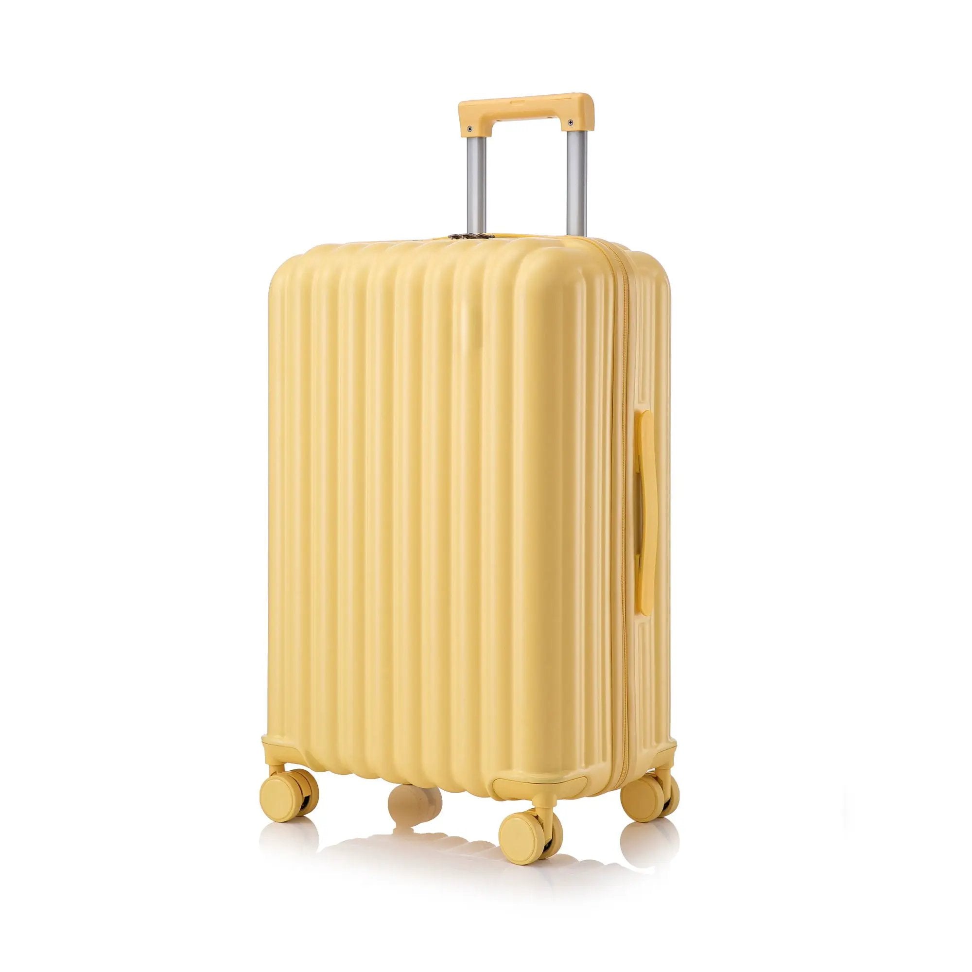 20" / 24" / 28" 3 Pieces / Set Spinner Wheel Luggage, Carry On Suitcase, With Cup Holder & USB Port & Phone Holder by HouseOfZazla