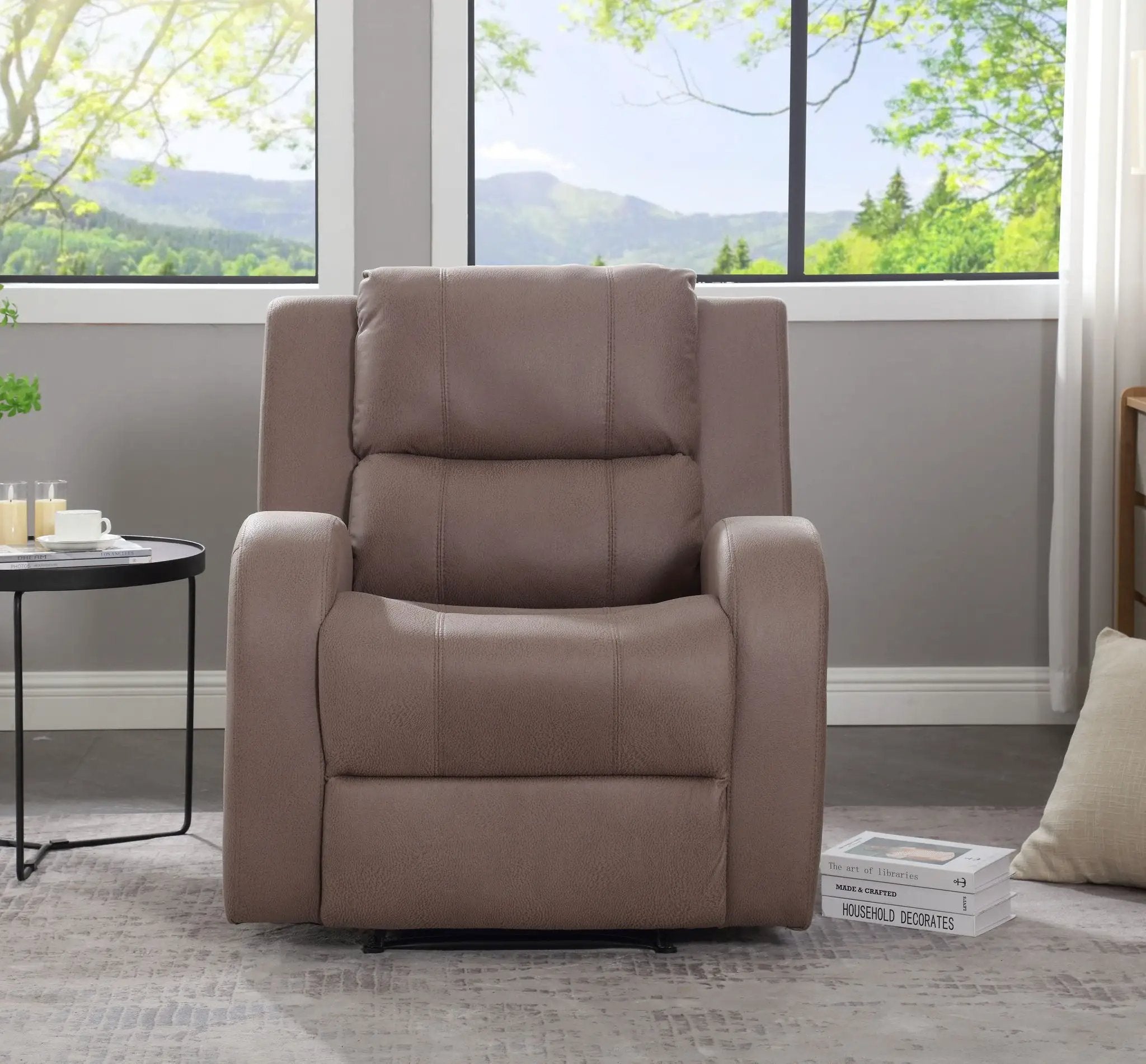 Modern Soft Manual Recliner Chair by HouseOfZazla