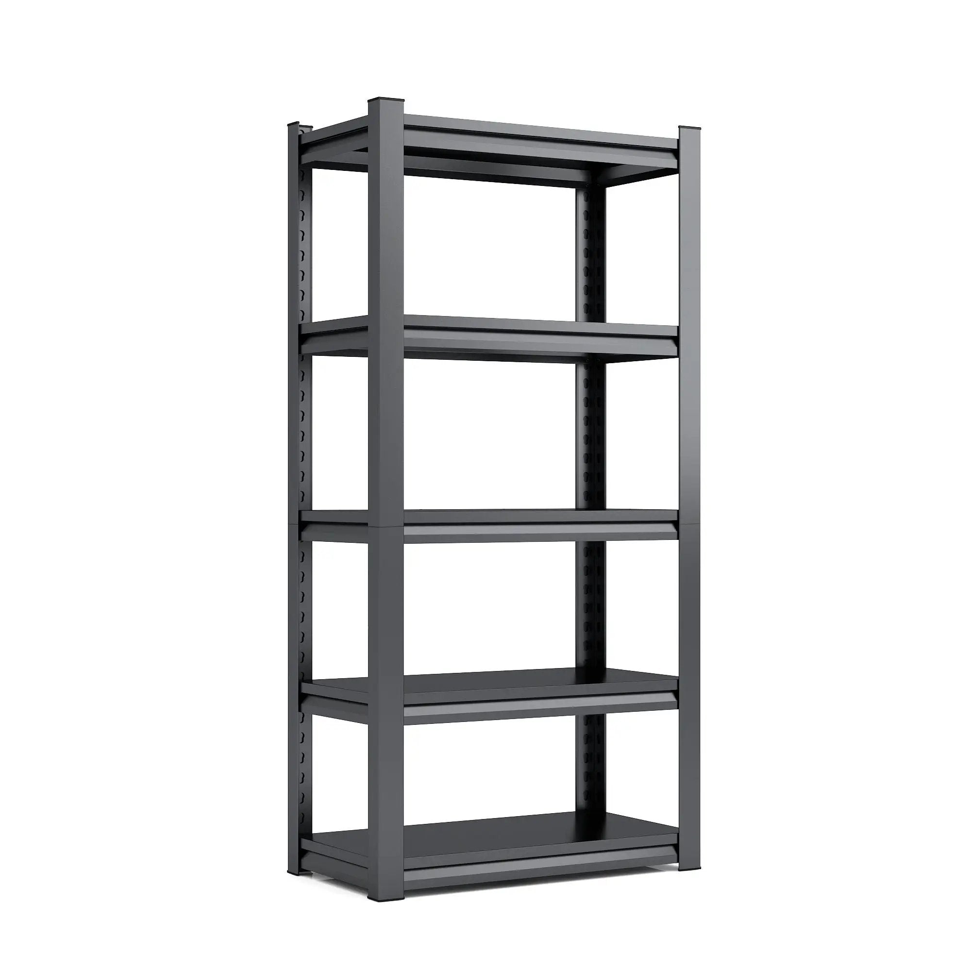 Industrial Heavy Duty Metal Garage Shelving Unit, Adjustable Storage Rack by HouseOfZazla