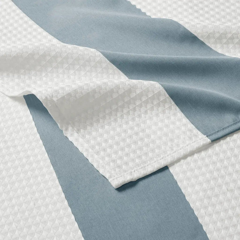 Shower Curtain with 3M Treatment Blue 72x72 by HouseOfZazla