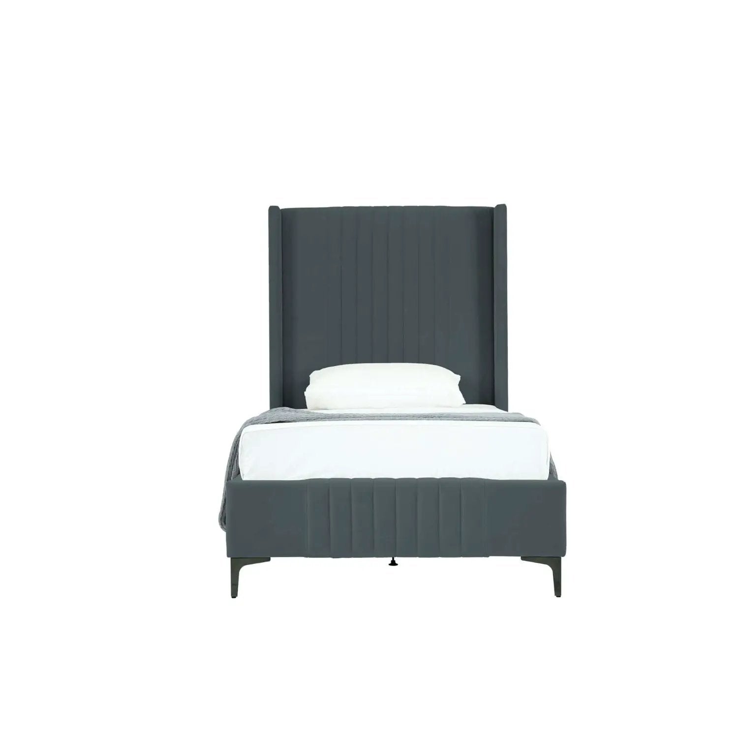 Promenade - Bed With Upholstered Headboard And Slats