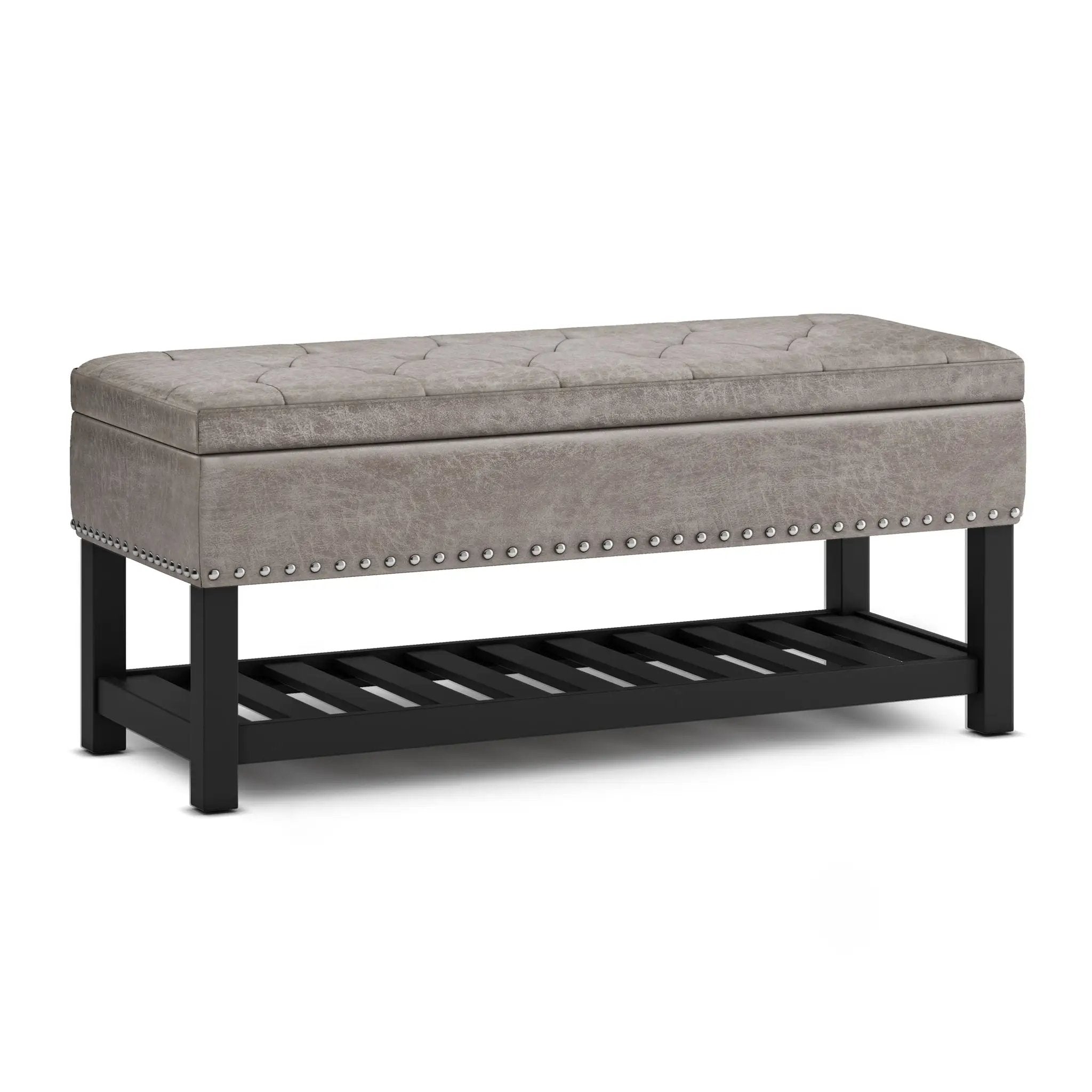 Lomond - Upholstered Storage Ottoman Bench by HouseOfZazla