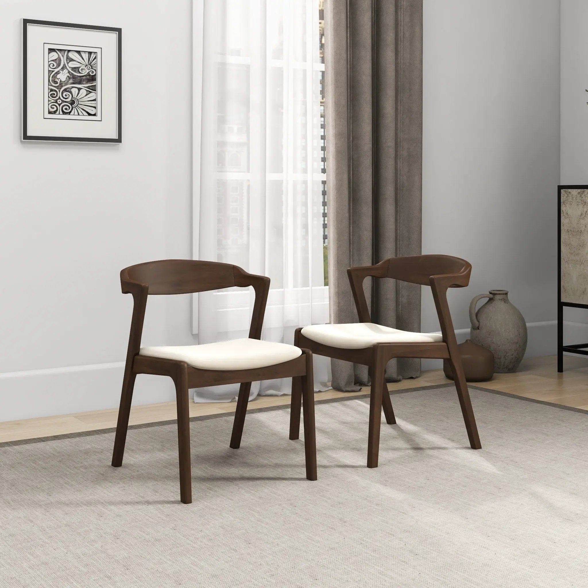 Dakota - Mid-Century Modern Dining Chair (Set of 2) by Unique Piece Furniture