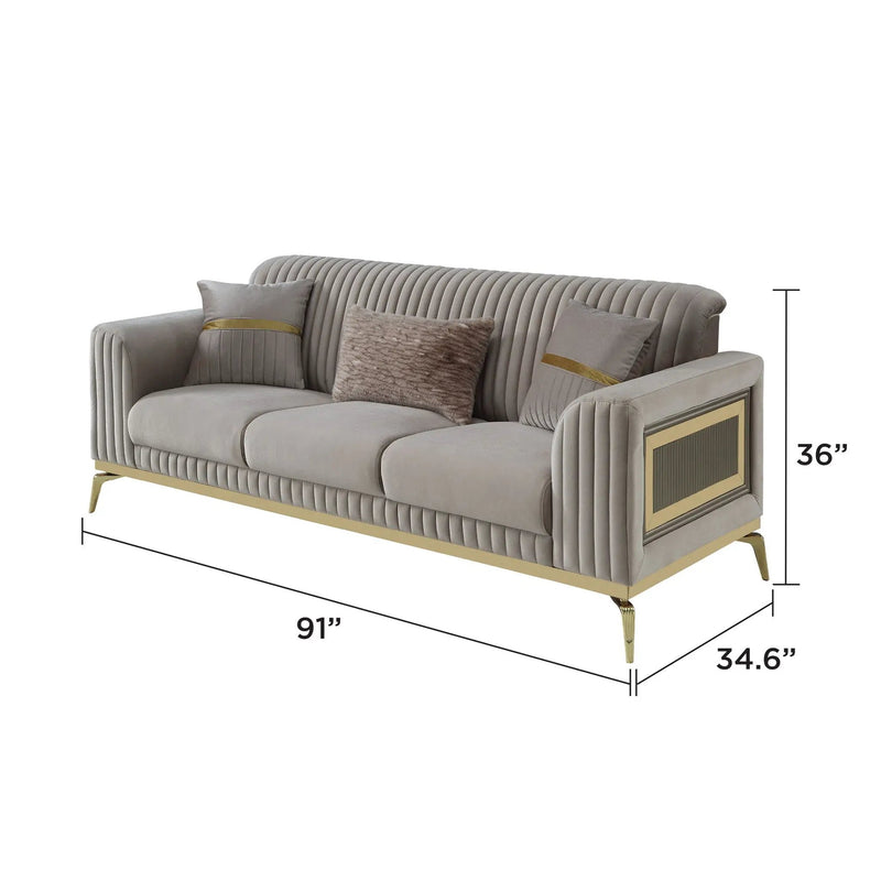 Antigua - Upholstered Sofa by HouseOfZazla
