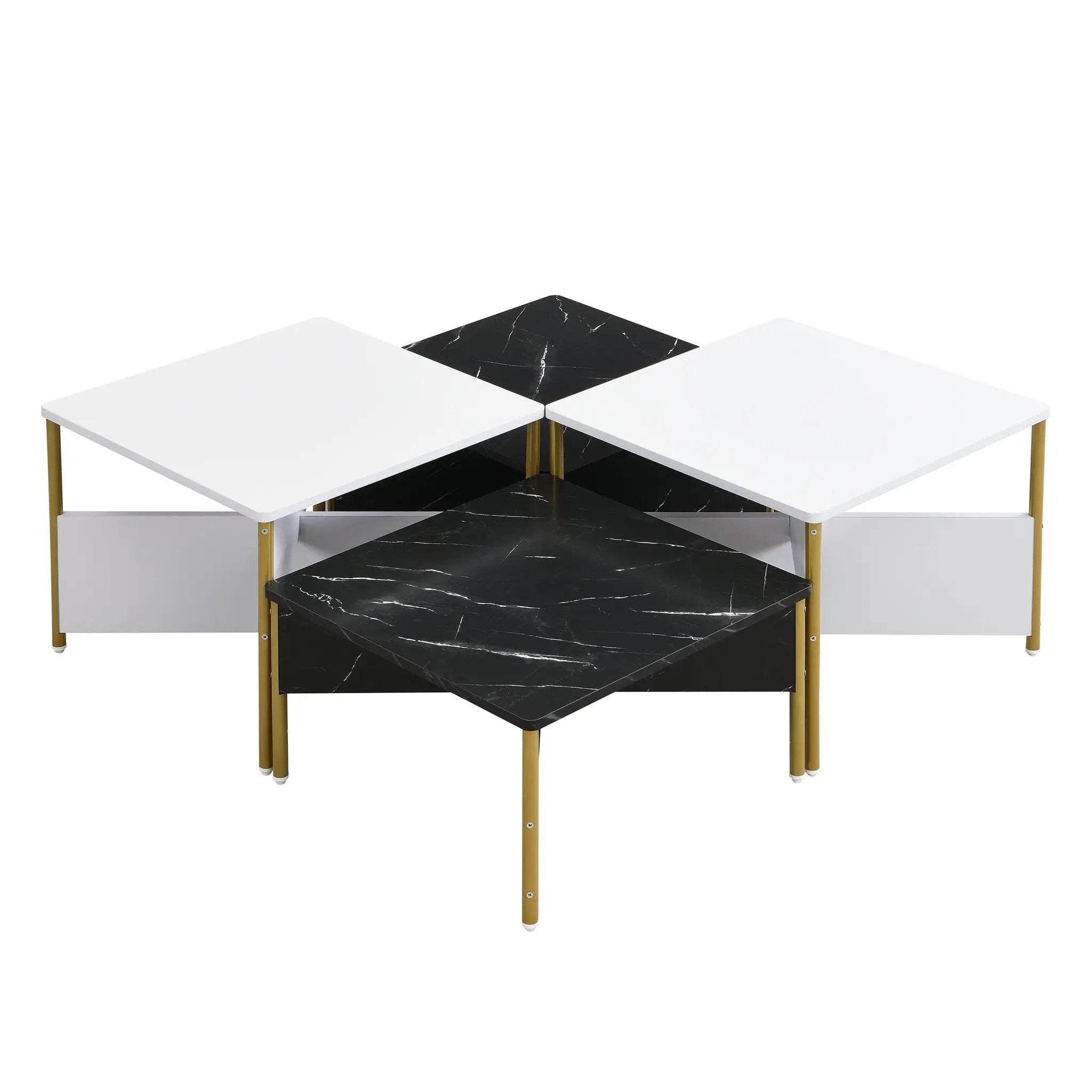 Modern Nesting Coffee Tables Set of 4 by HouseOfZazla