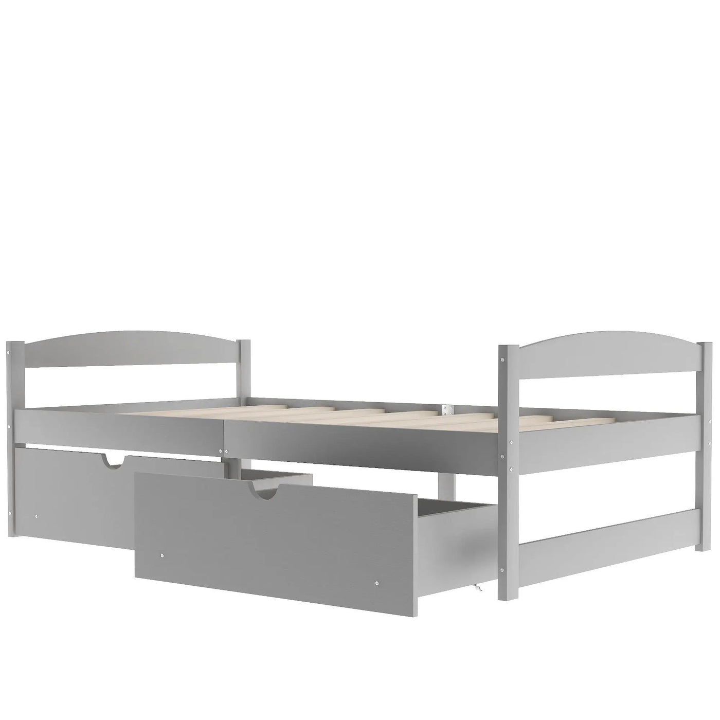 Platform Bed With 2 Drawers by HouseOfZazla