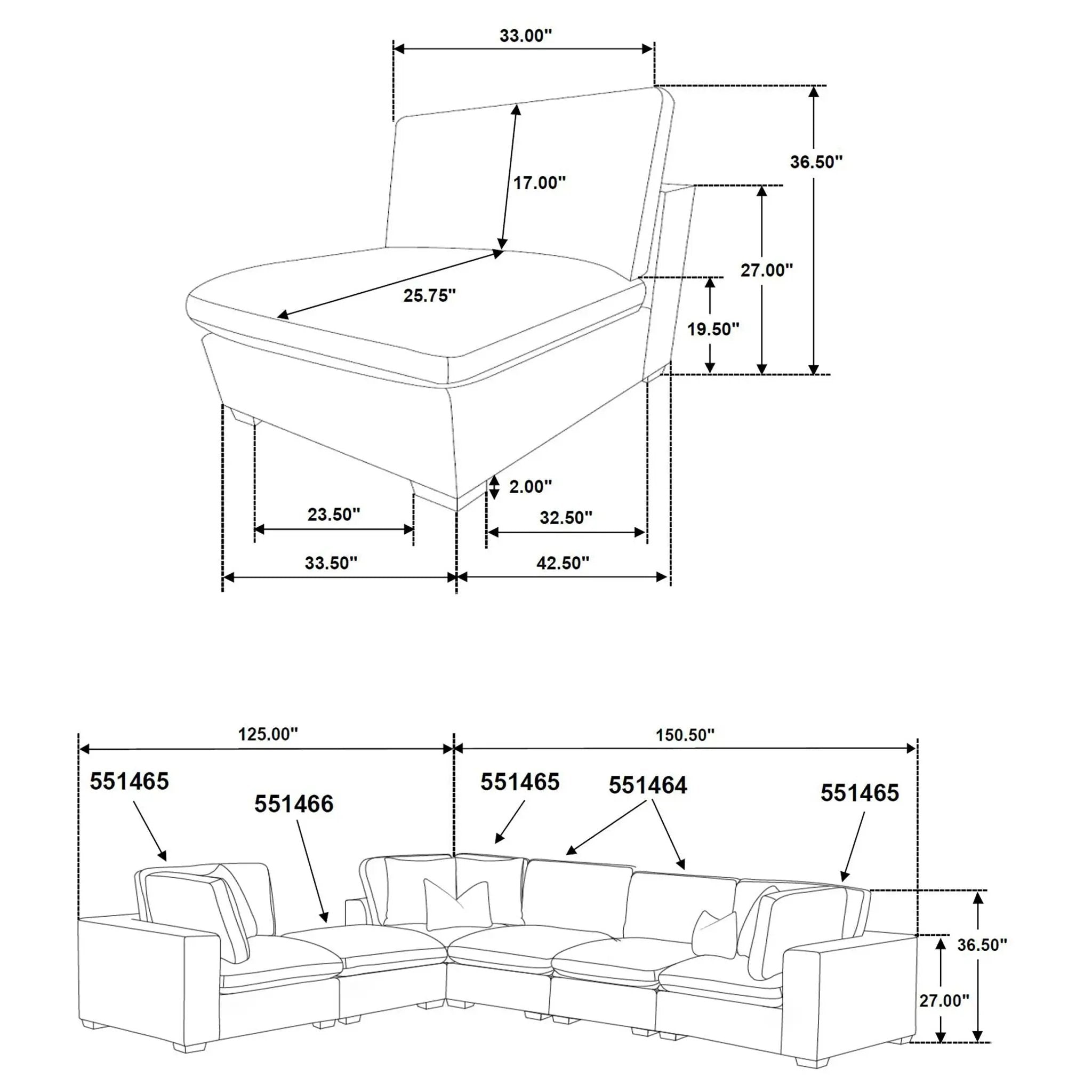 Murtagh - Modular Sectional by HouseOfZazla