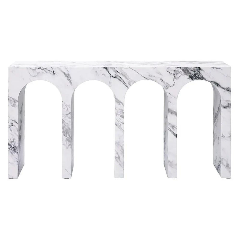 Fritzy - Console Table - Engineered Stone by Unique Piece Furniture