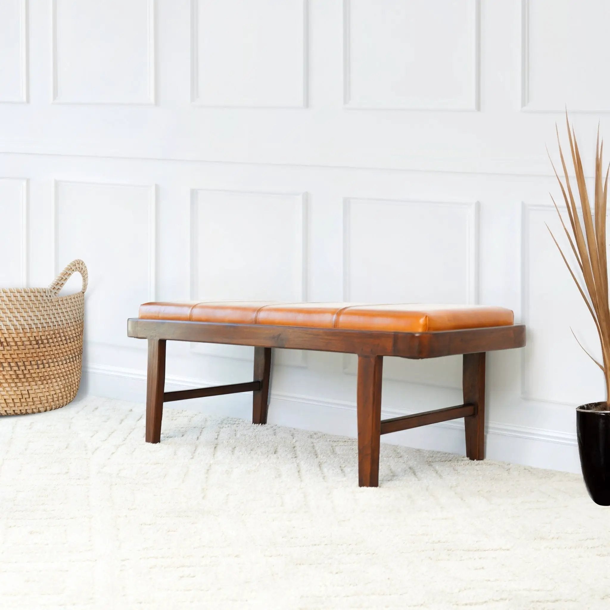 Maddox - Bench - Rustic / Tan by Unique Piece Furniture