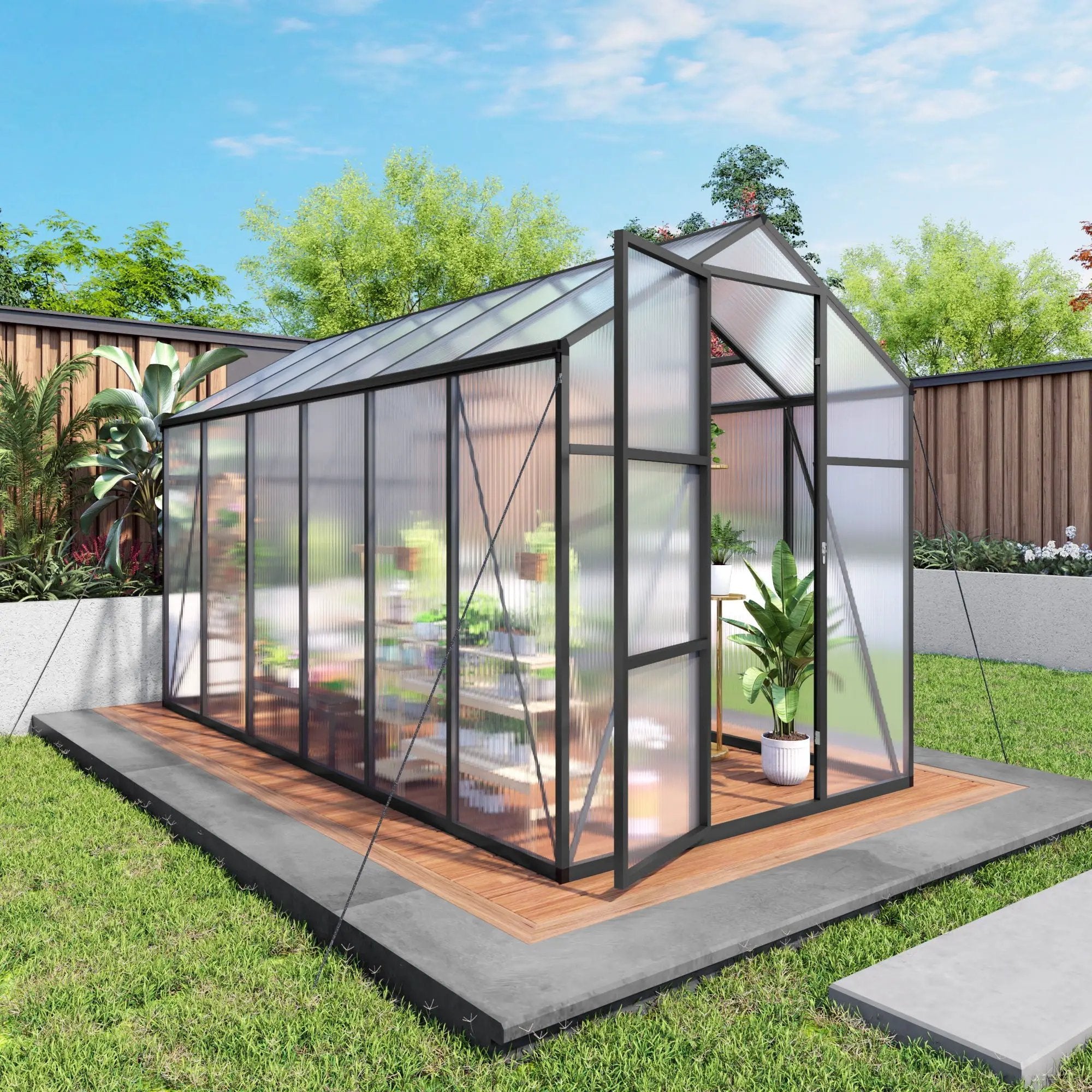 Gain Height Windproof house With Raised Base by HouseOfZazla