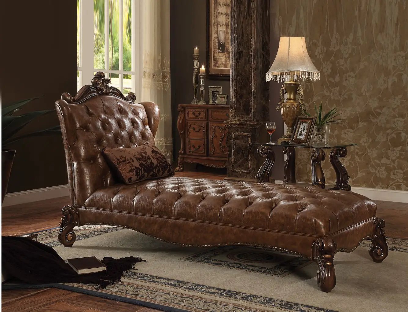 Versailles - Chaise Lounge by Unique Piece Furniture