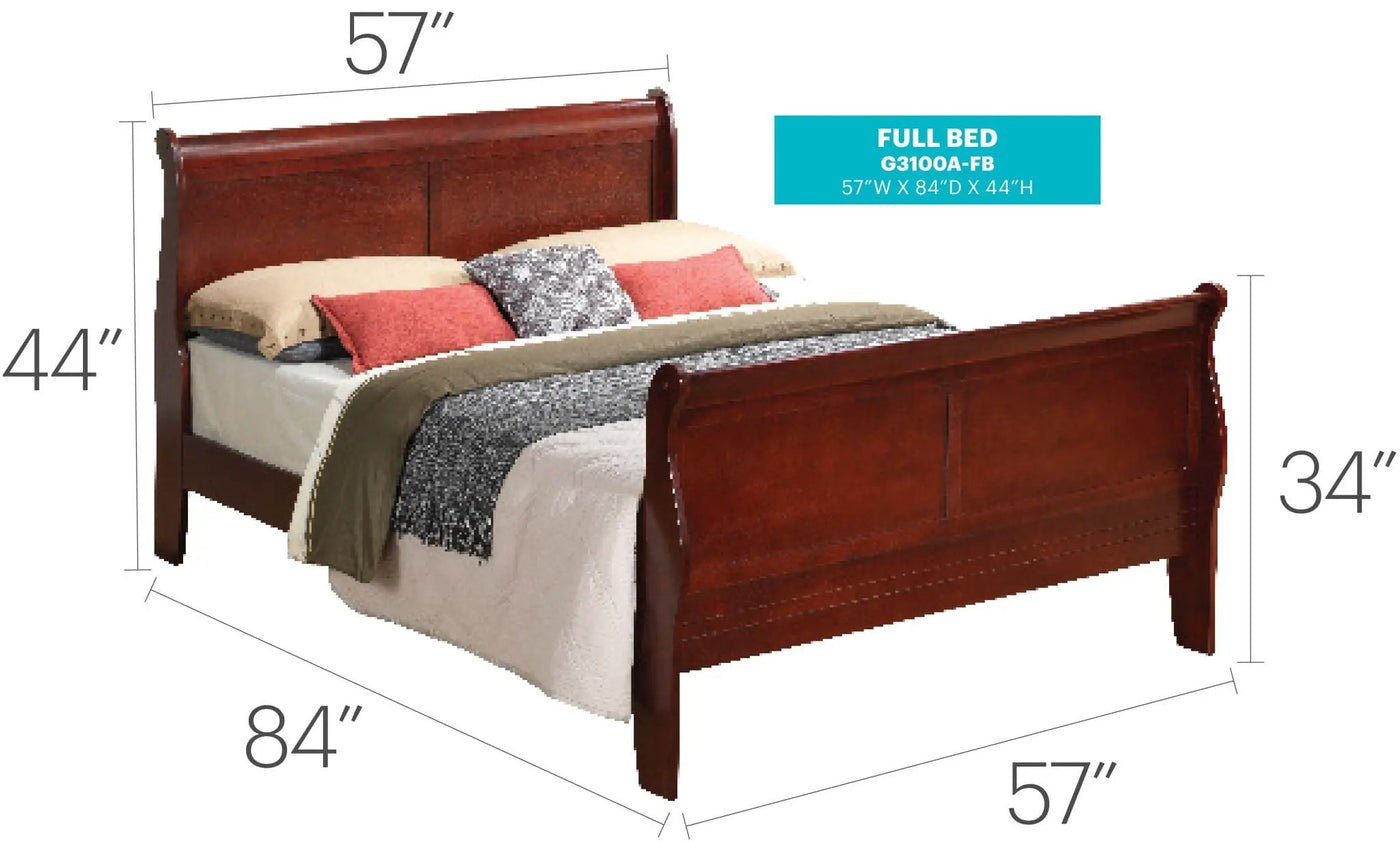 Panel Sleigh Bed by HouseOfZazla