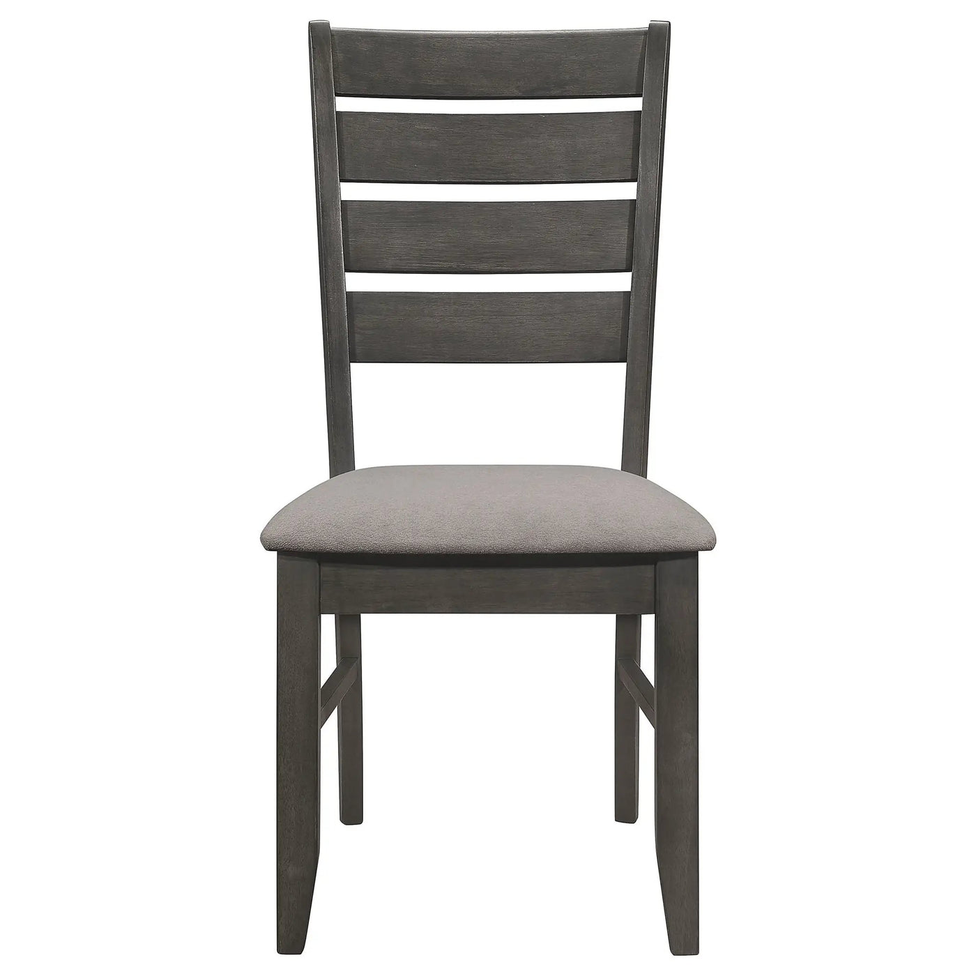 Padded Seat Side Chairs With Tapered Slats (Set of 2) by HouseOfZazla