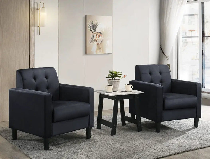 Hale - Armchairs And End Table Living Room (Set of 3) by Unique Piece Furniture