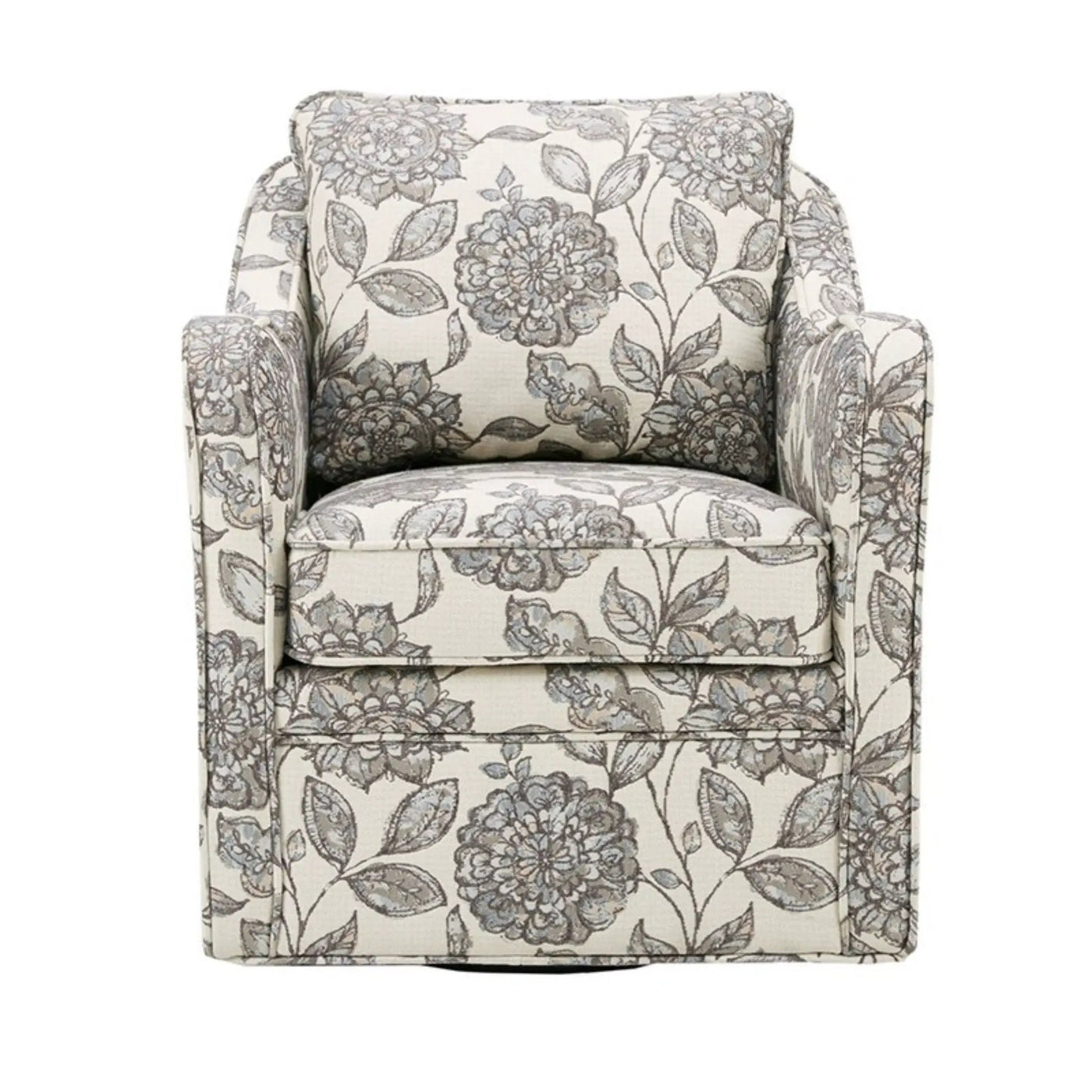 Wide Seat Arm Chair With 360 Degree Rotation by Unique Piece Furniture