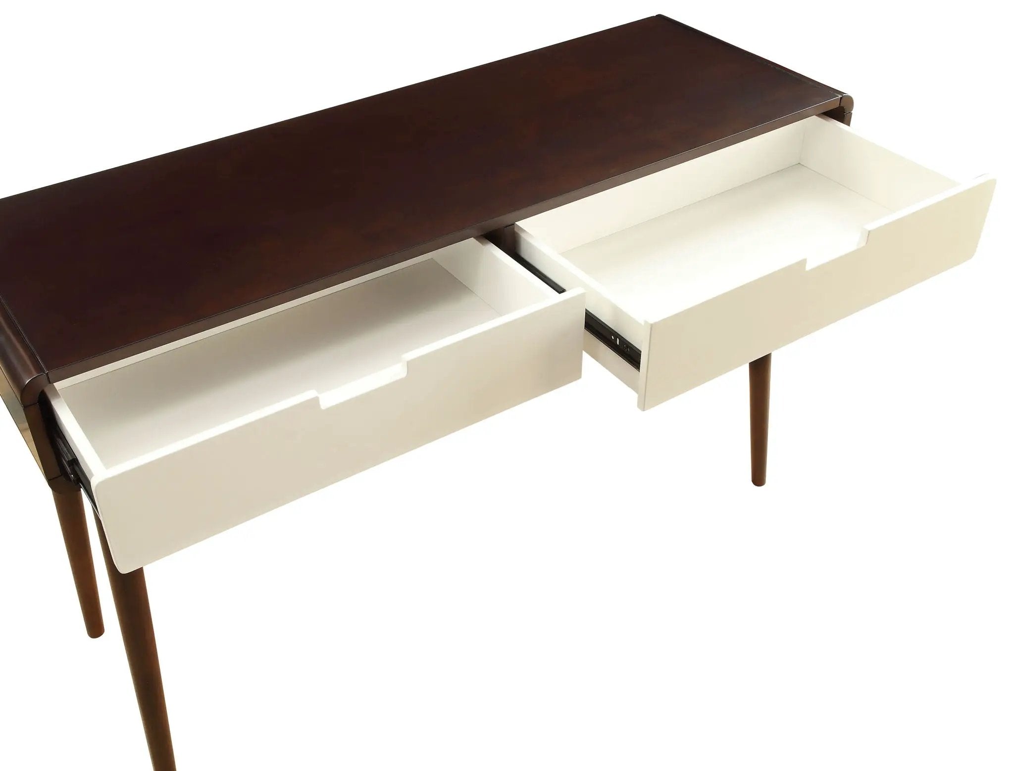 Christa - Sofa Table - White / Espresso by HouseOfZazla