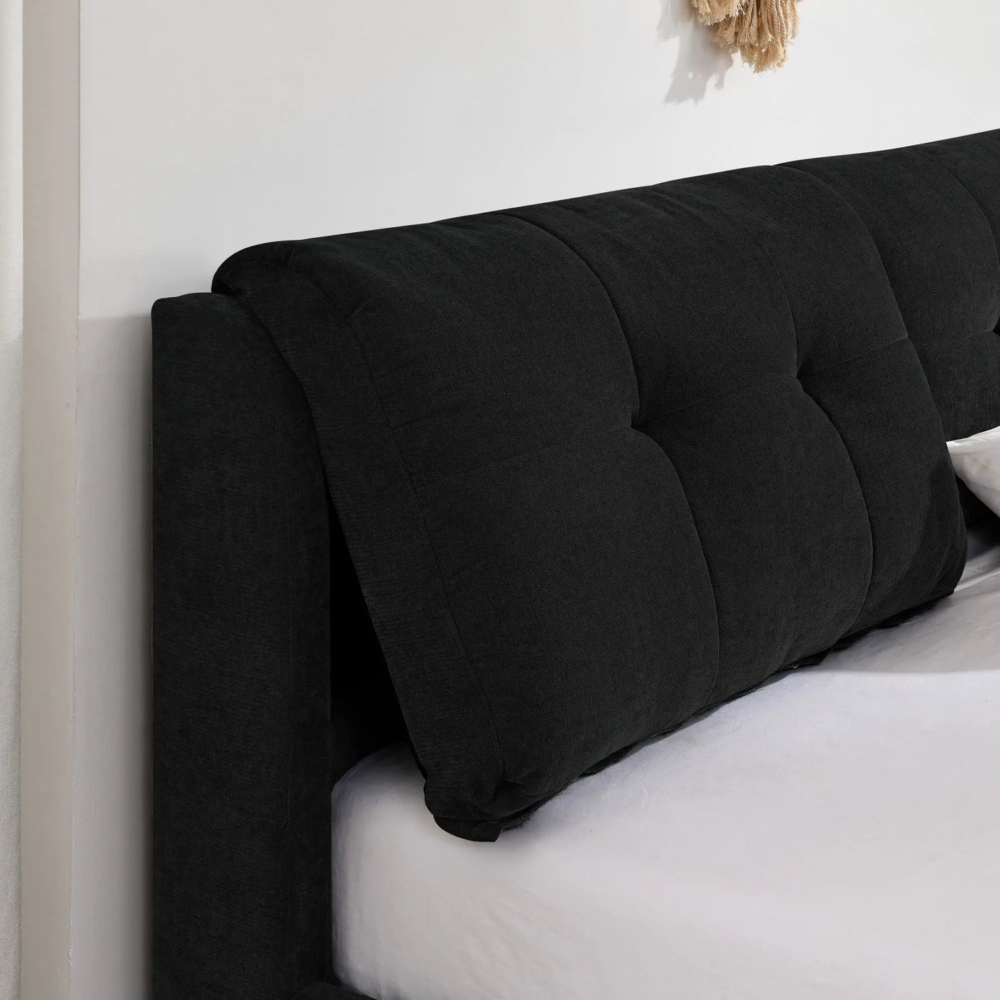 Storage Upholstered Hydraulic Platform Bed With Integrated Headboard by HouseOfZazla