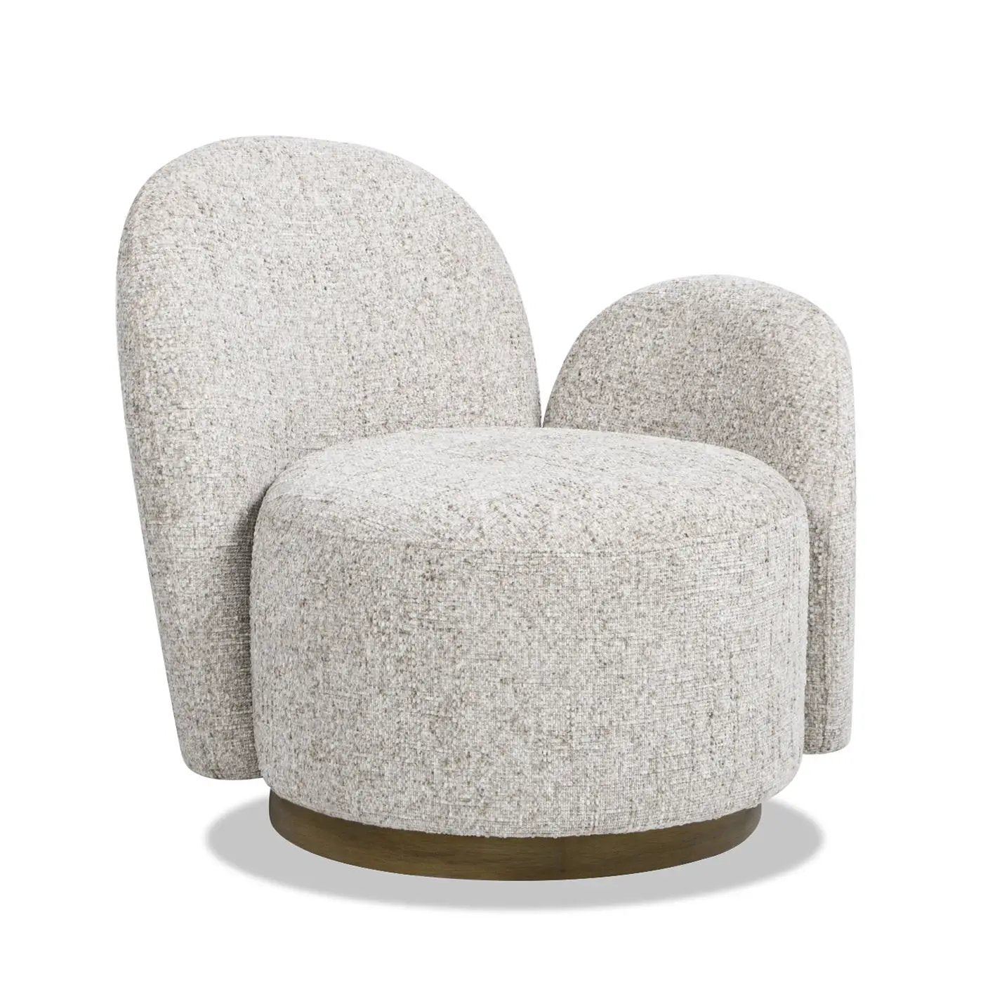 Duo - One-Arm Swivel Accent Chair by Unique Piece Furniture
