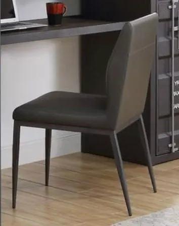 Cargo - Synthetic Leather Chair - Gunmetal by Unique Piece Furniture