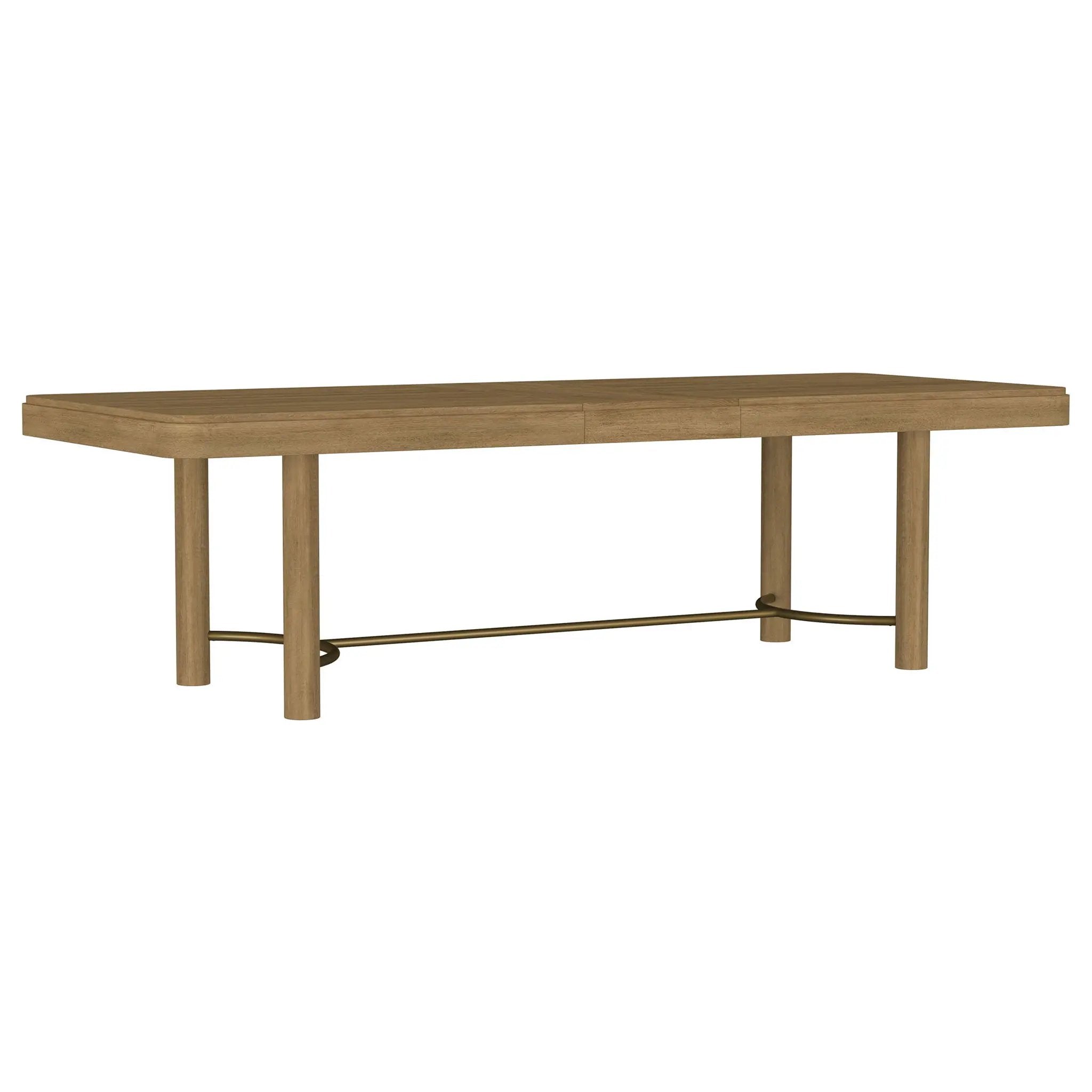 Arini 104-inch Extension Leaf Dining Table Sand Wash by Unique Piece Furniture