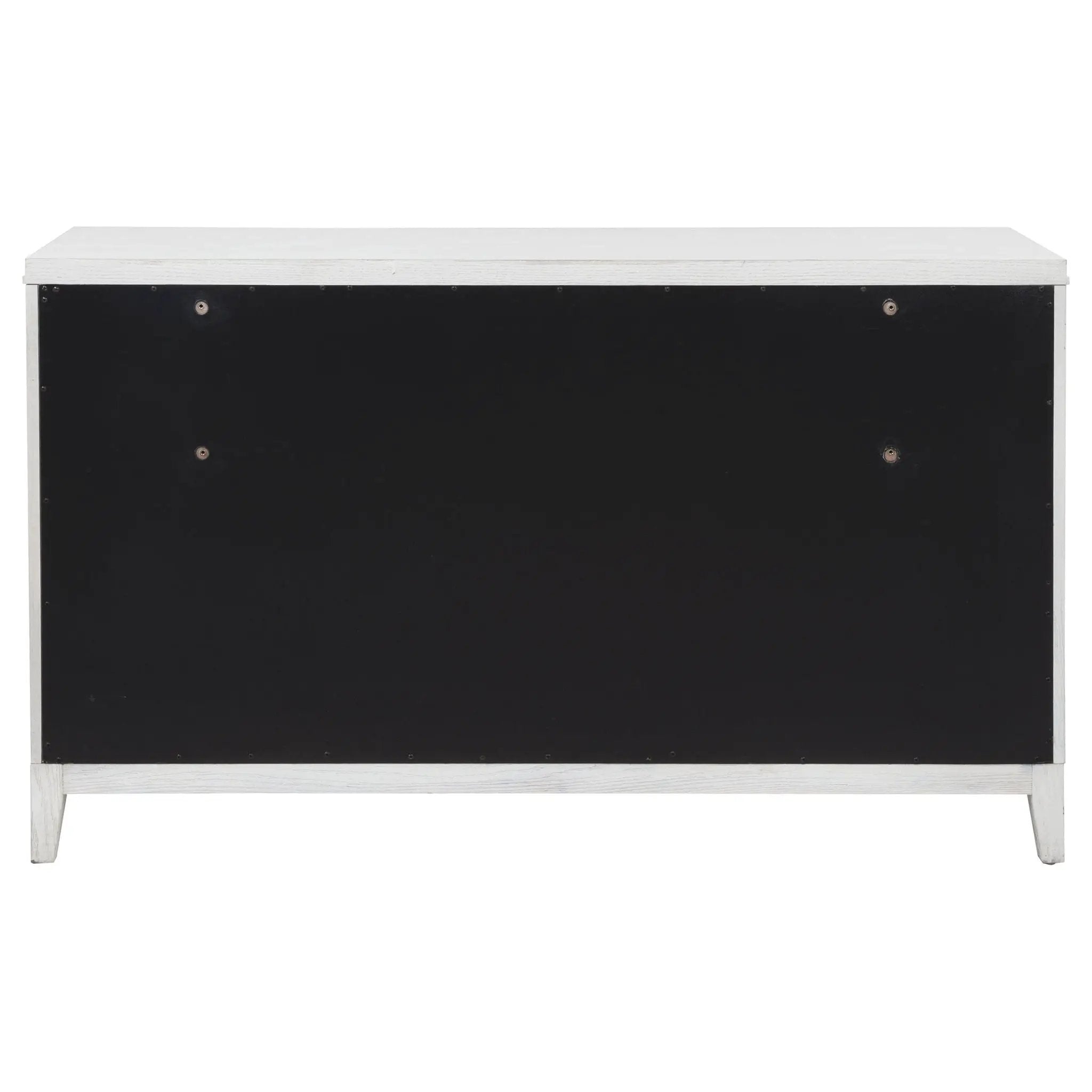 Marielle 6-drawer Bedroom Dresser Distressed White by Unique Piece Furniture