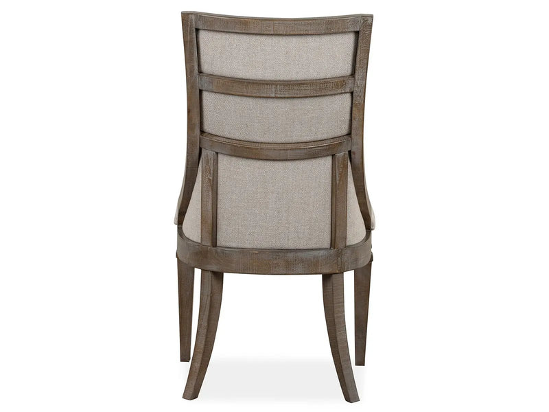 Lancaster - Dining Arm Chair With Upholstered Seat & Back (Set of 2) - Dovetail Gray by Unique Piece Furniture