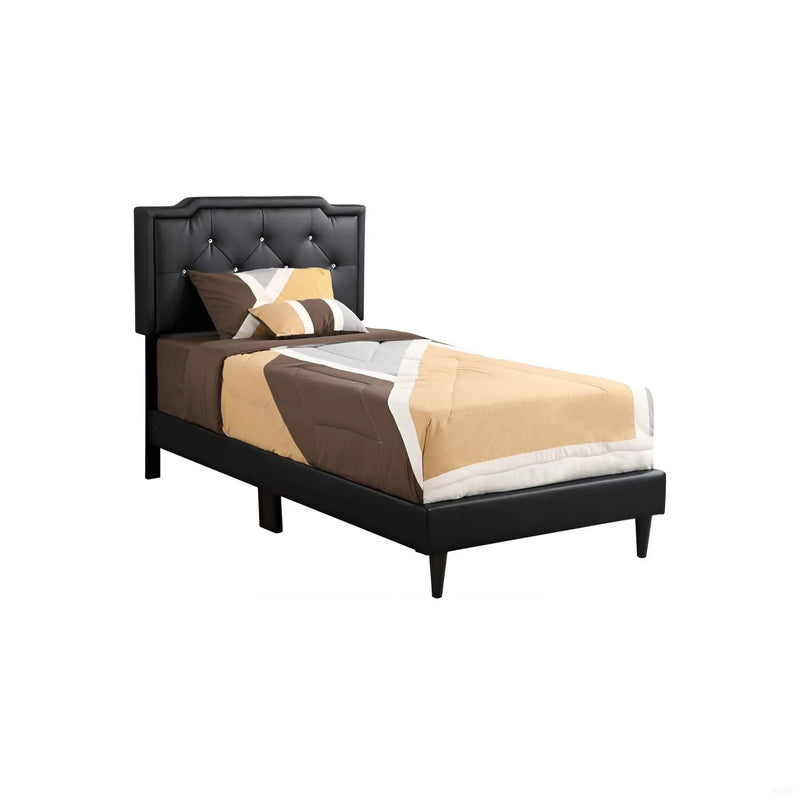 Button Tufted Bed Charming For Cozy Spaces by HouseOfZazla