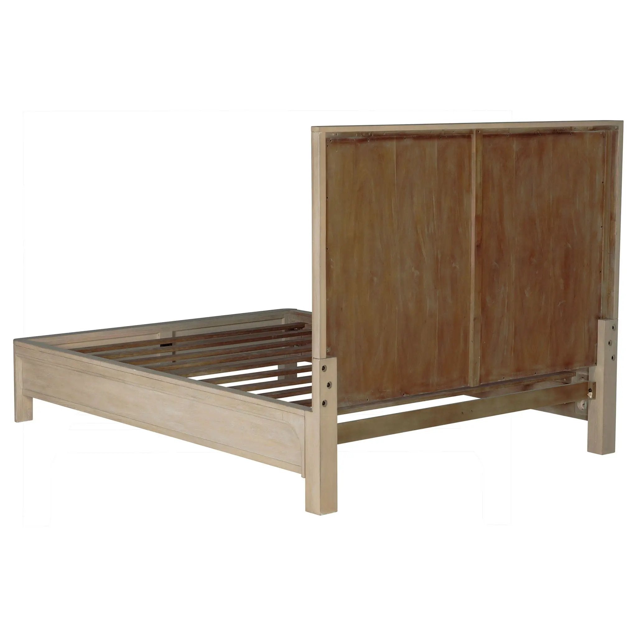 Solano 56-inch Eastern King Panel Bed Weathered Mango by Unique Piece Furniture