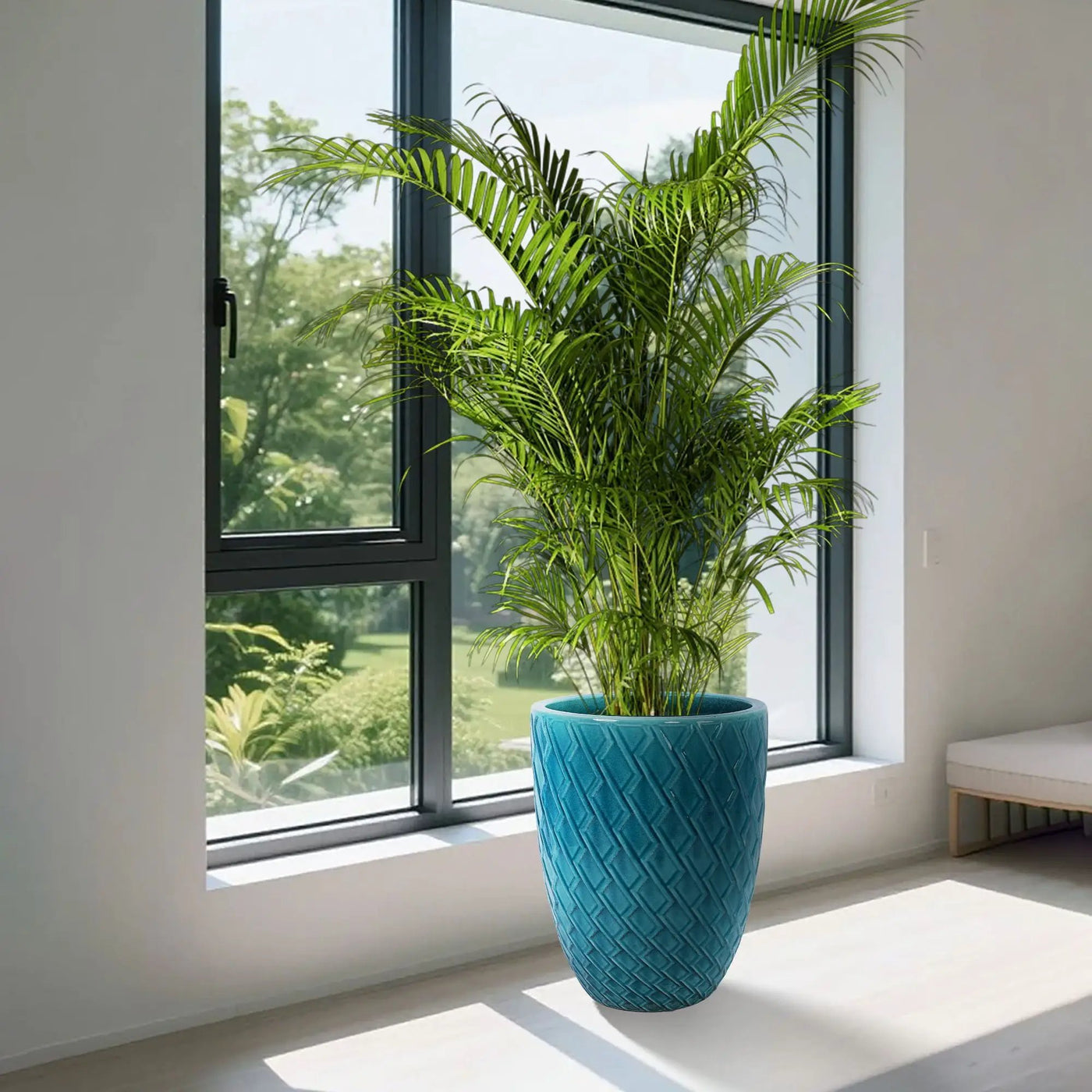 Ceramic Flowerpot, Planter For Patio, Garden, Windowsill by HouseOfZazla