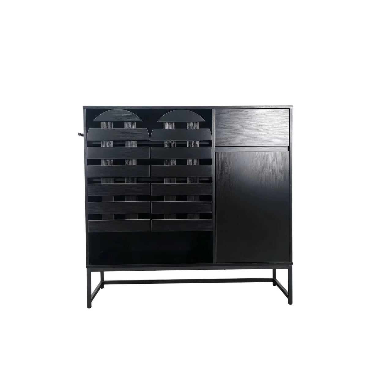 Buffet Cabinet with Storage and Woven Doors by HouseOfZazla