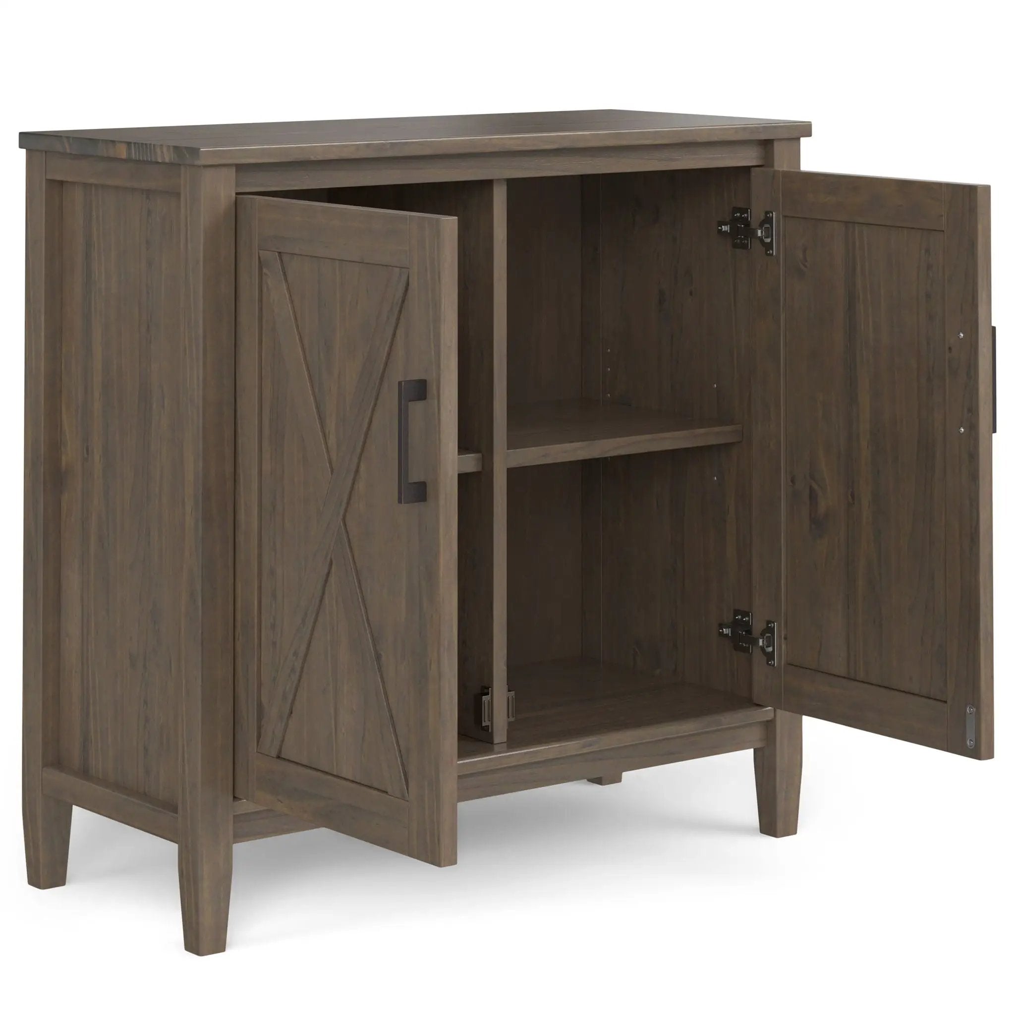 Ela - Low Storage Cabinet - Smoky Brown by HouseOfZazla
