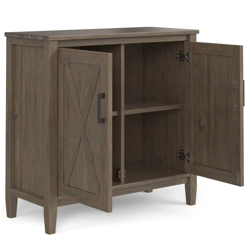 Ela - Low Storage Cabinet - Smoky Brown by HouseOfZazla