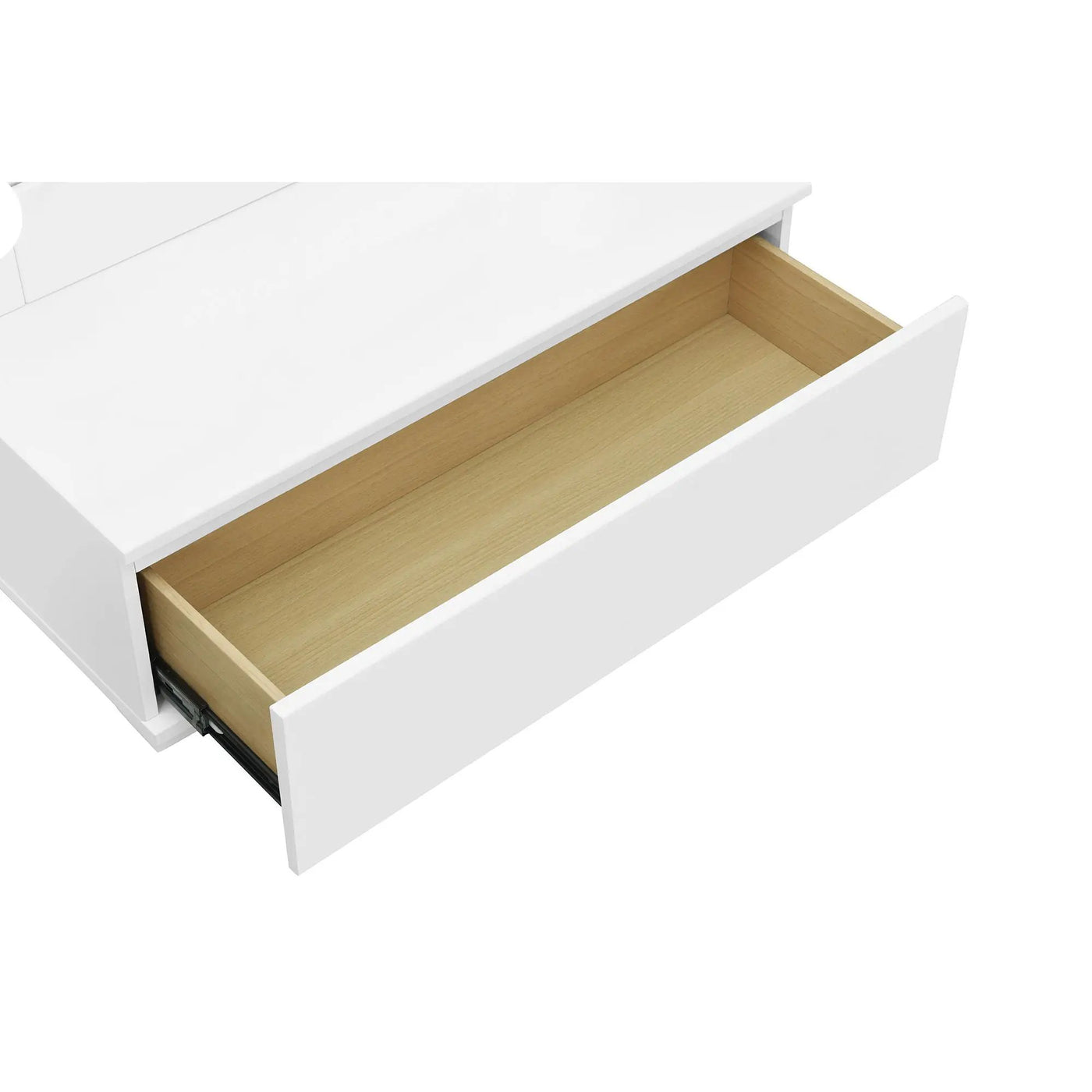 Elisa - Narrow Tall Mirror With Speaker And Drawer by HouseOfZazla